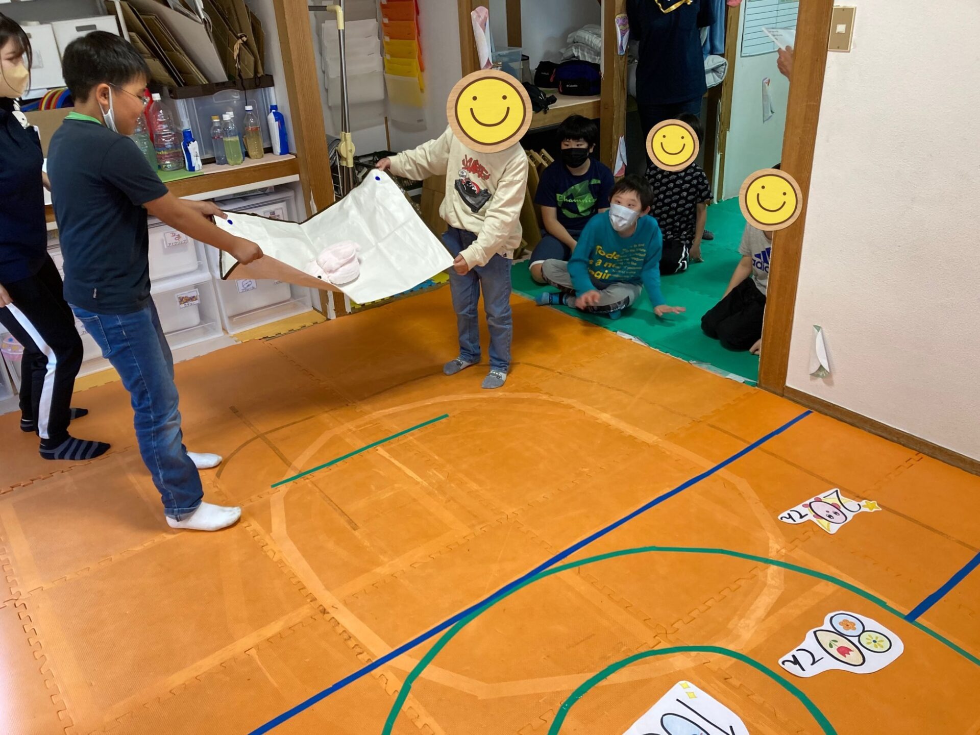 4月20日(木)  うさぎ大ジャンプゲーム