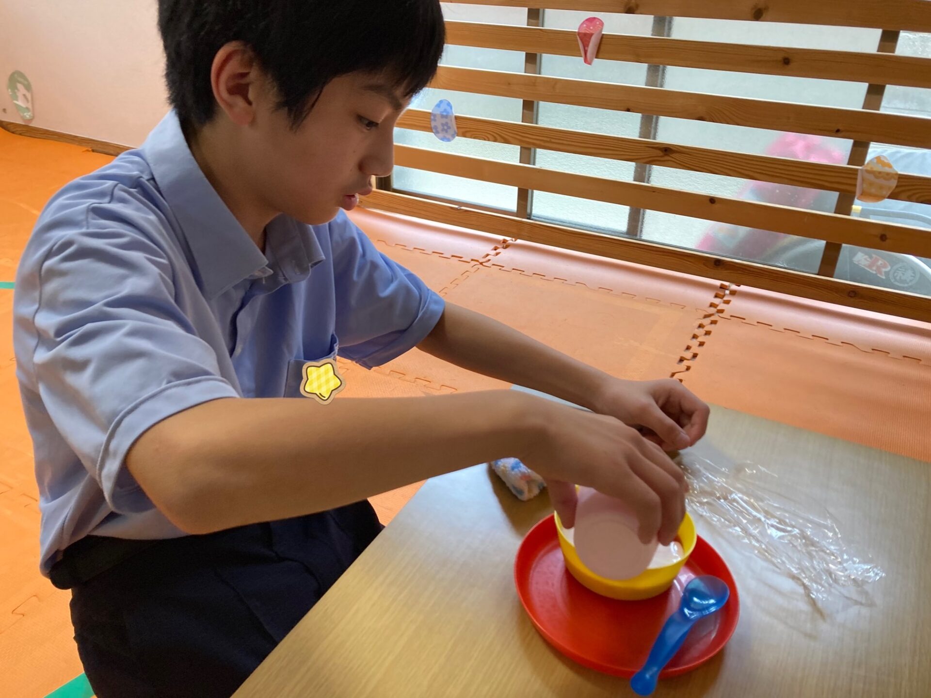 4月19日(水)  フルーチェ作り