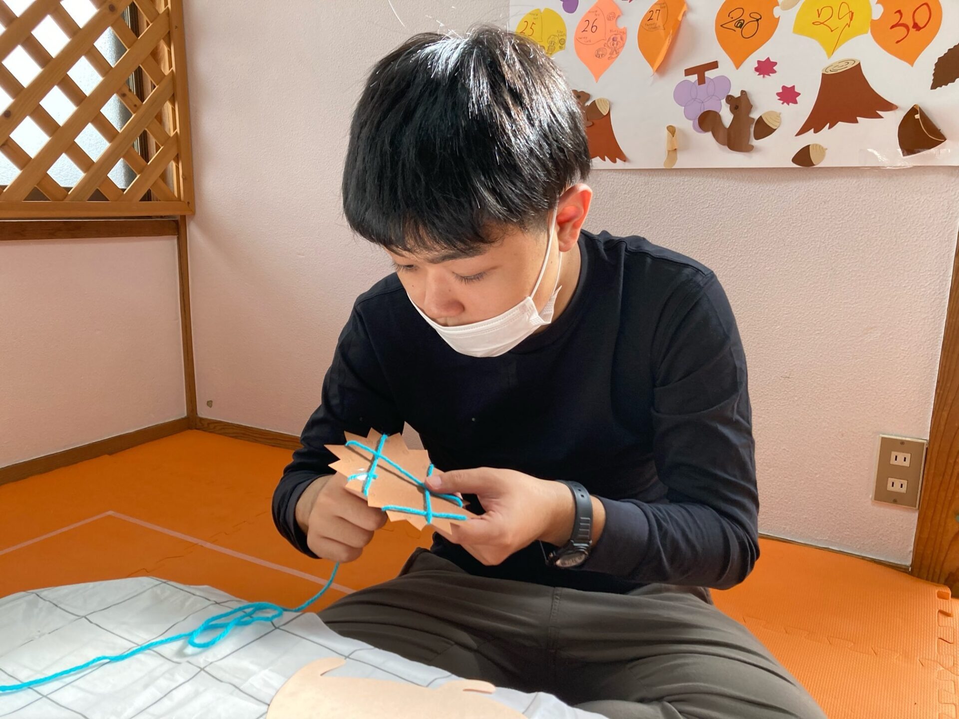 11月23日(火)  ハリネズミ制作