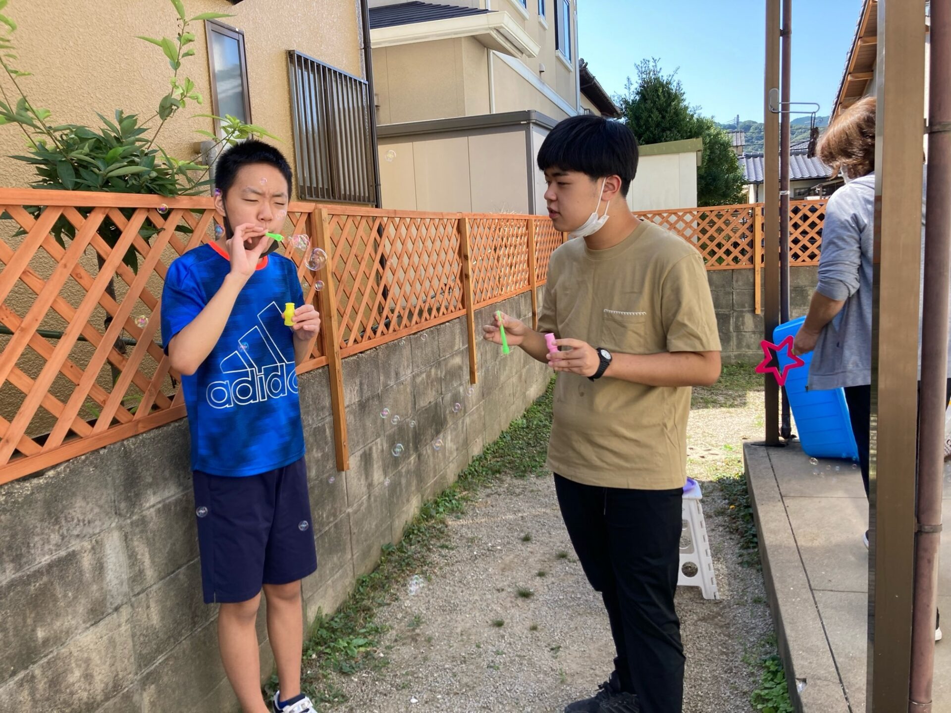 10月2日(土)  シャボン玉