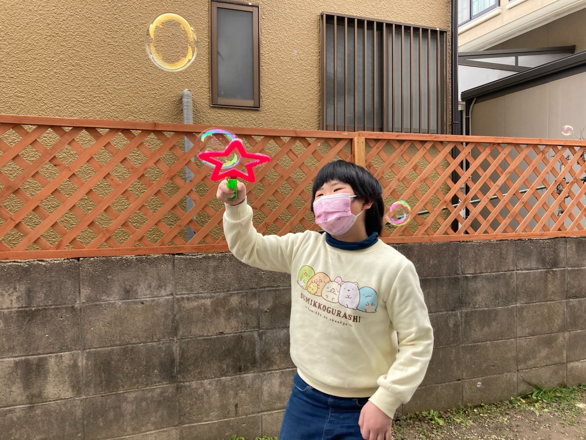 2月11日(金)  シャボン玉