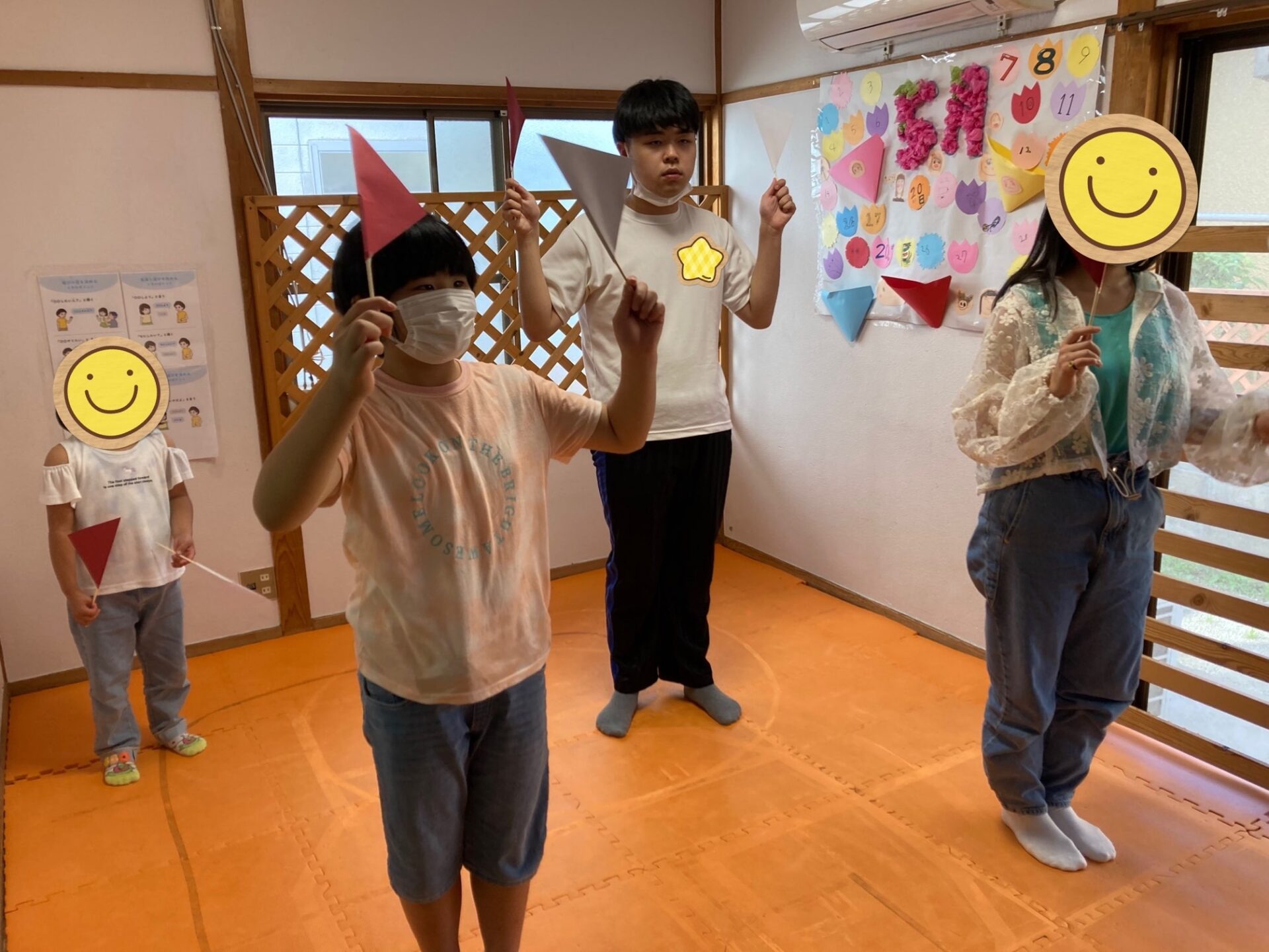 5月23日(火)  旗あげ