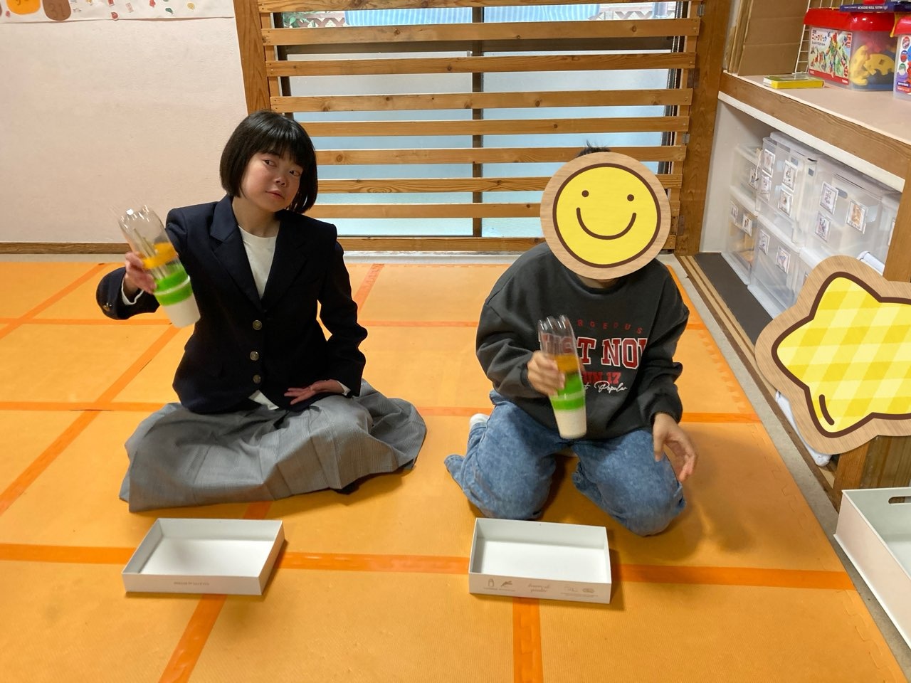 1月19日(月)  割り箸落としゲーム