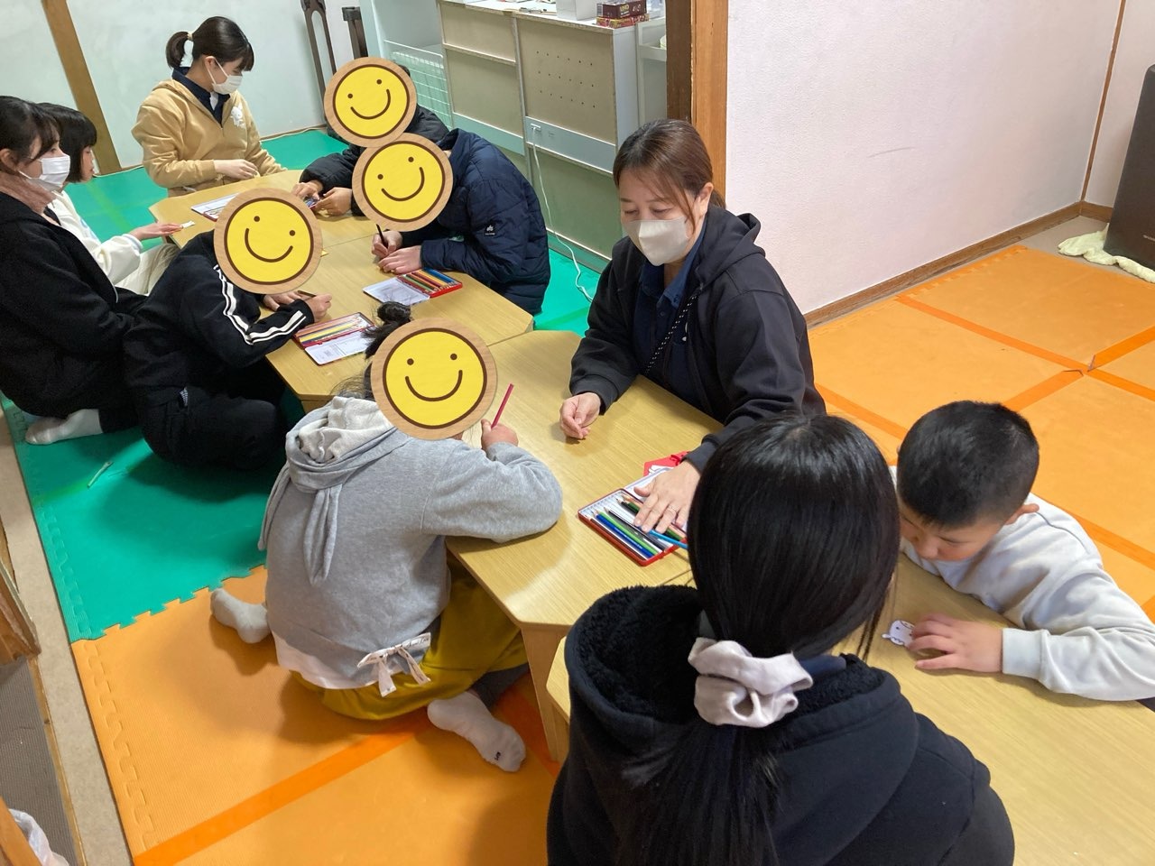 1月22日(木)  絵馬制作