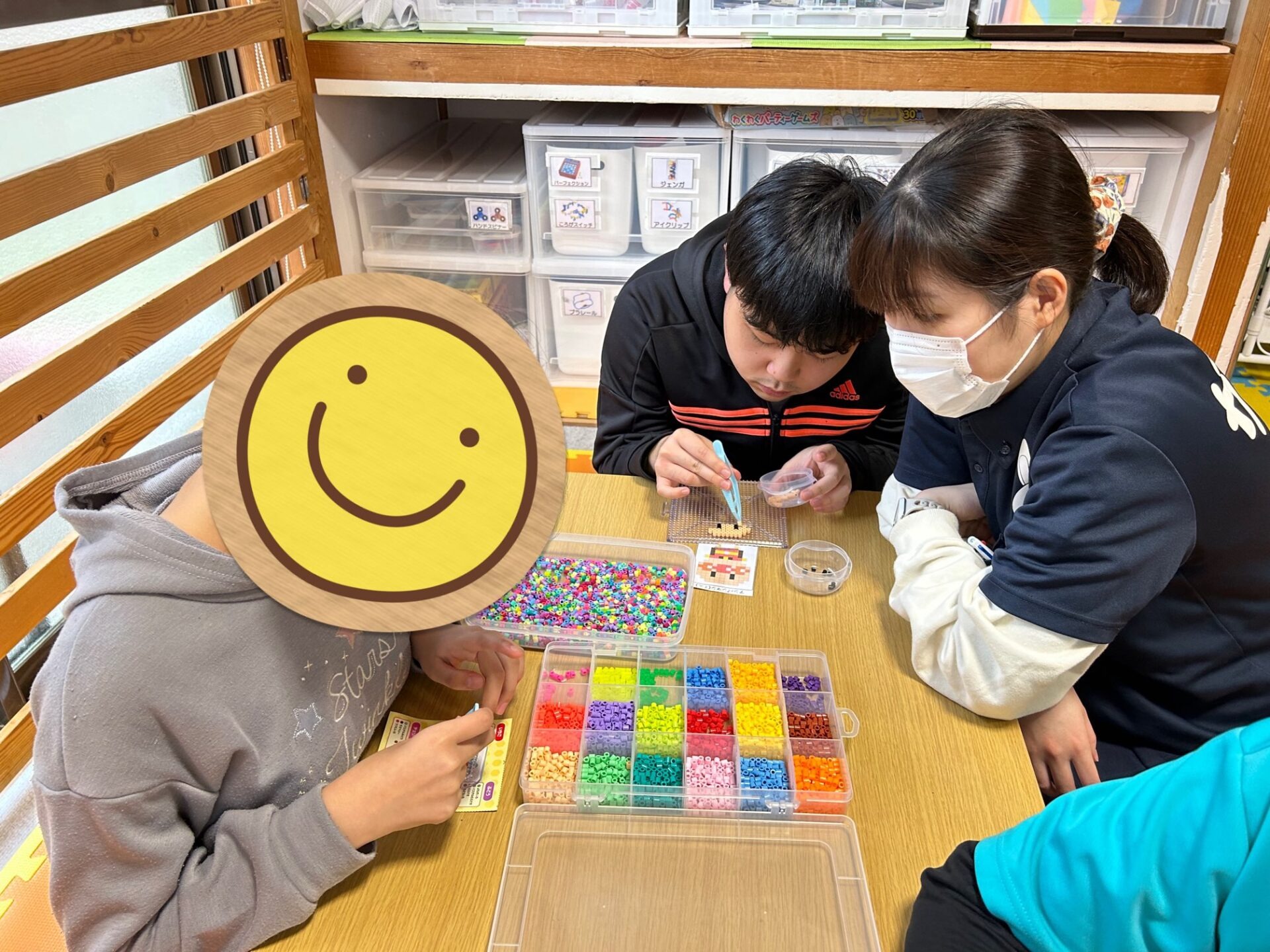 2月7日(水)  アイロンビーズ制作