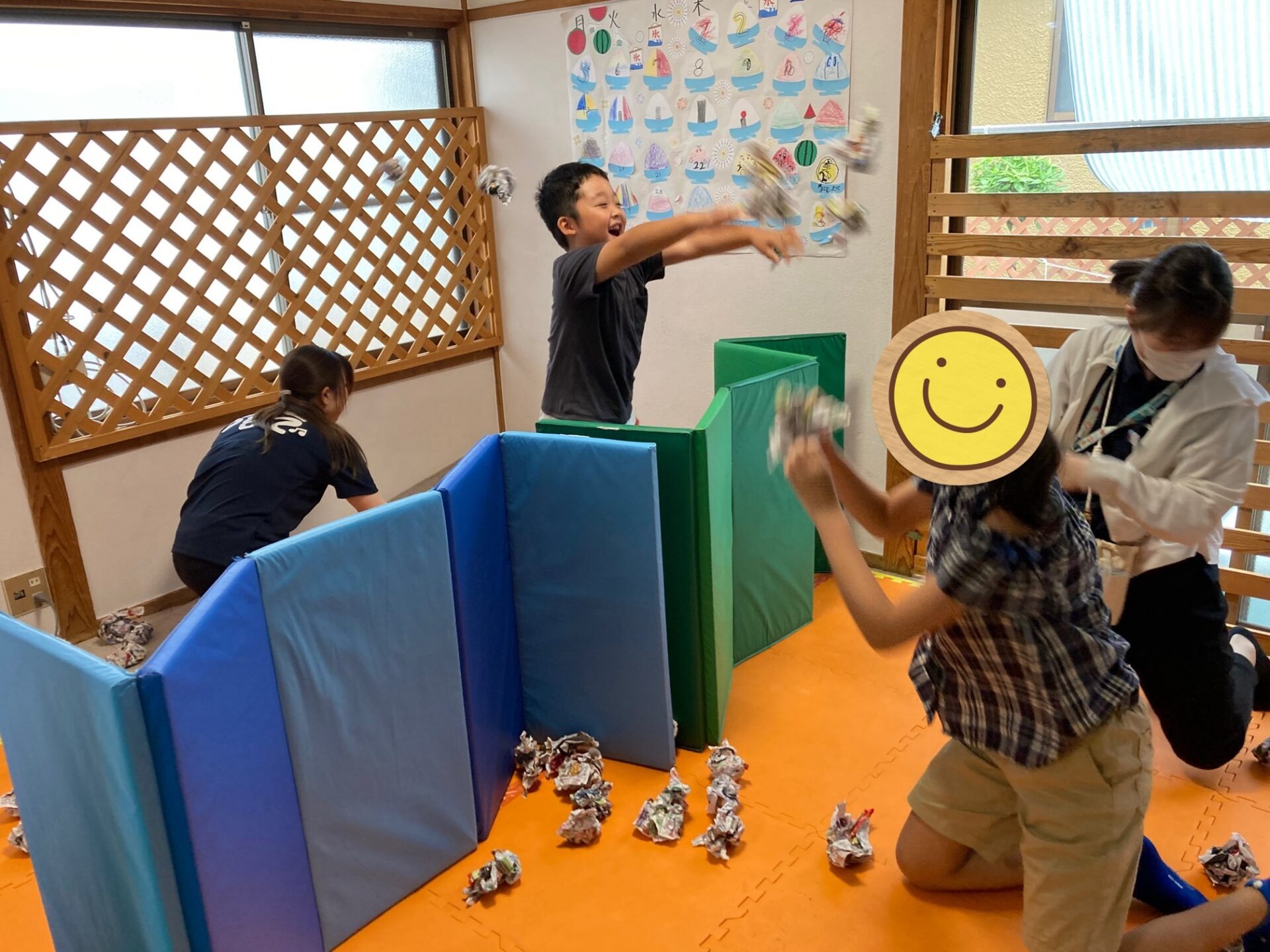 8月28日(水)  相手の陣地にボールを入れろ！