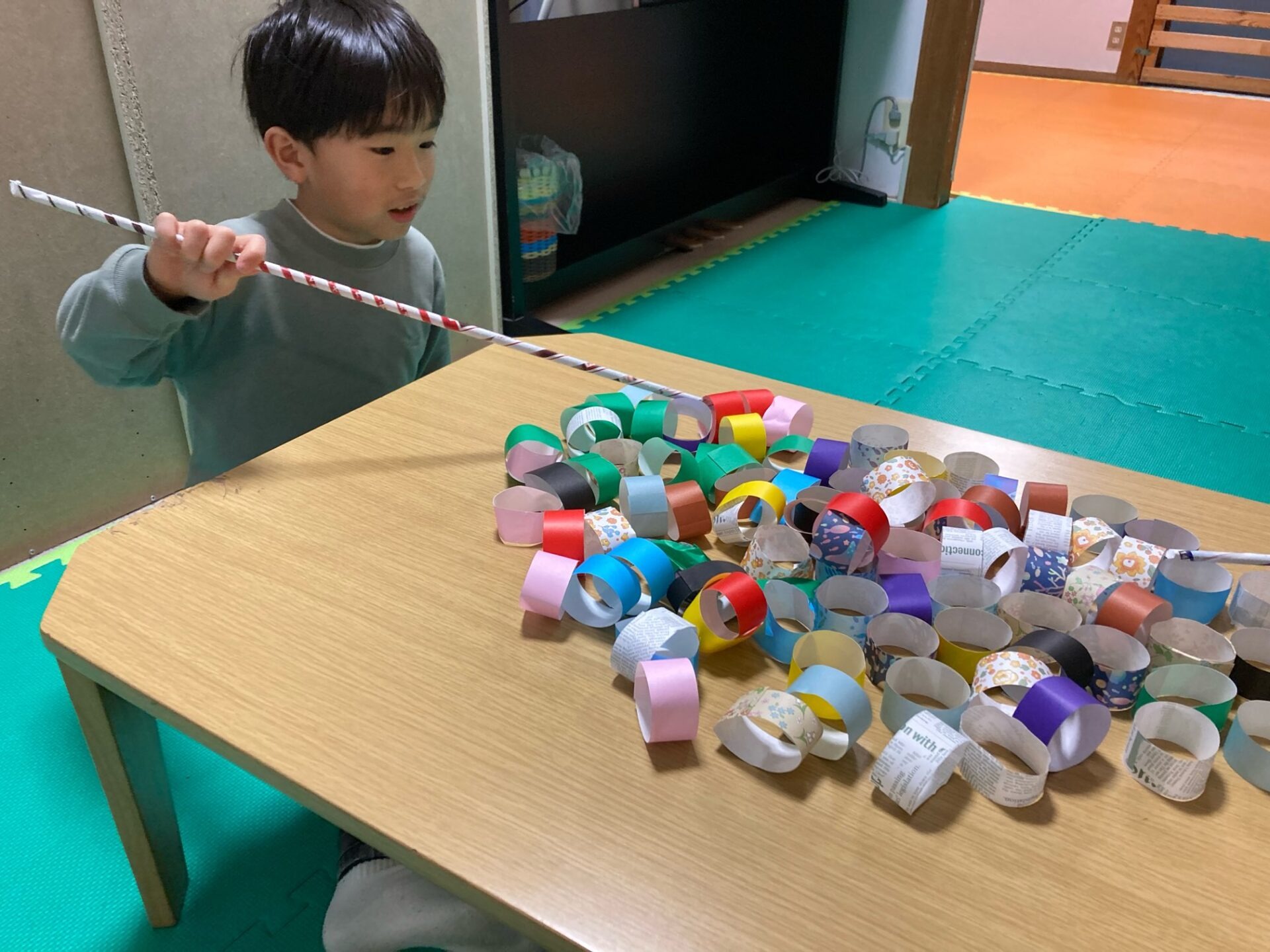 2月22日(木)  輪っかをひっかけろ！