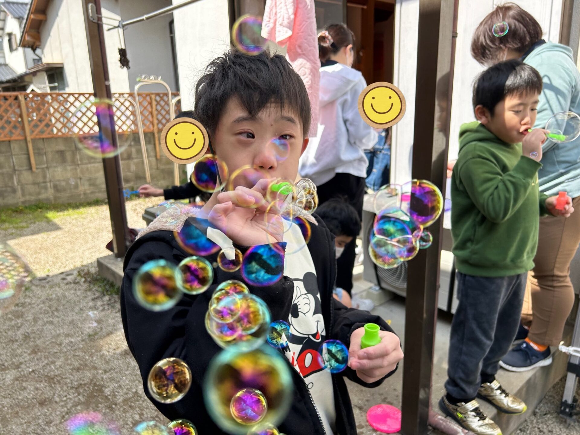3月20日(水)  シャボン玉