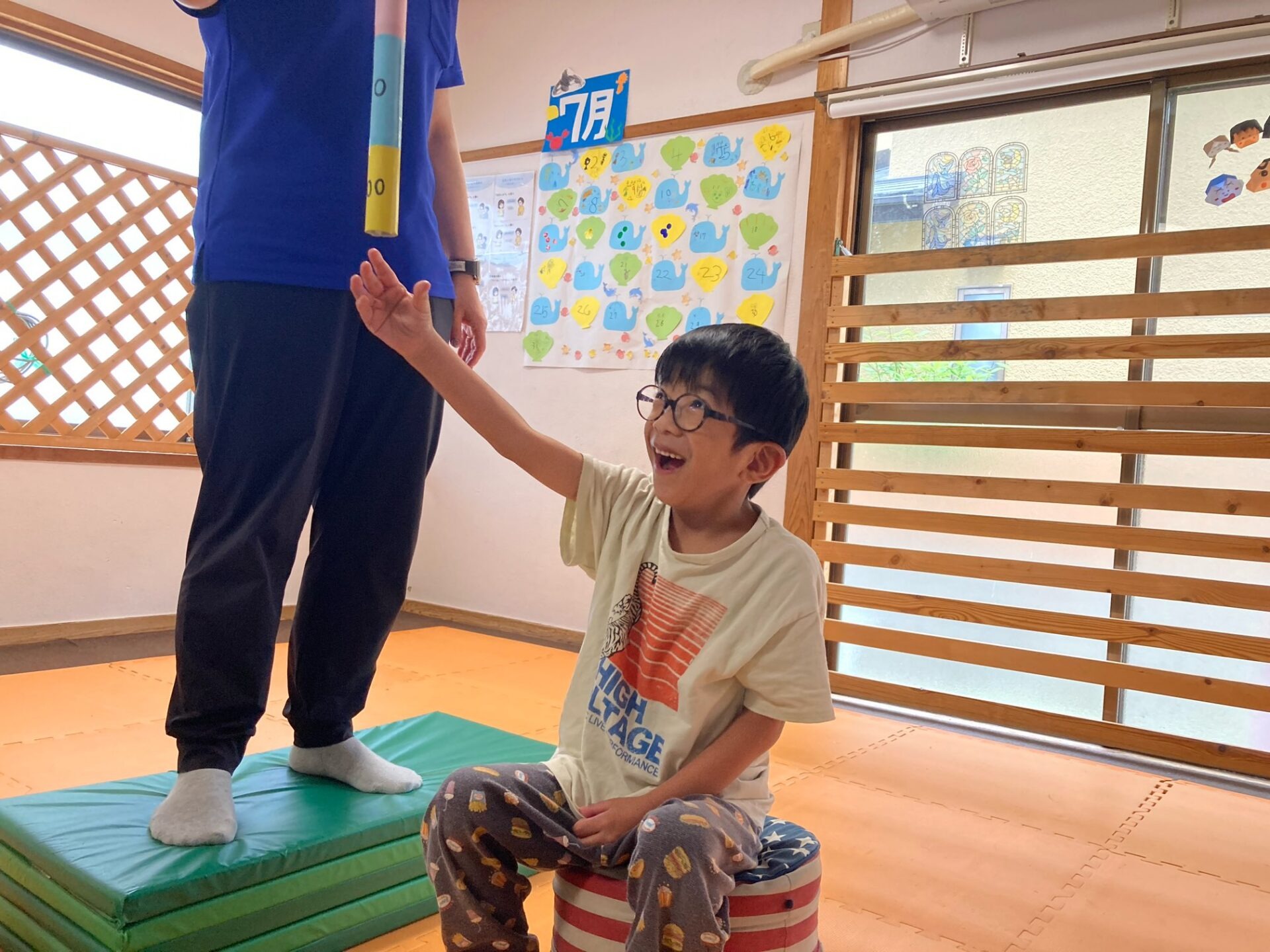 7月11日(金)  棒キャッチ