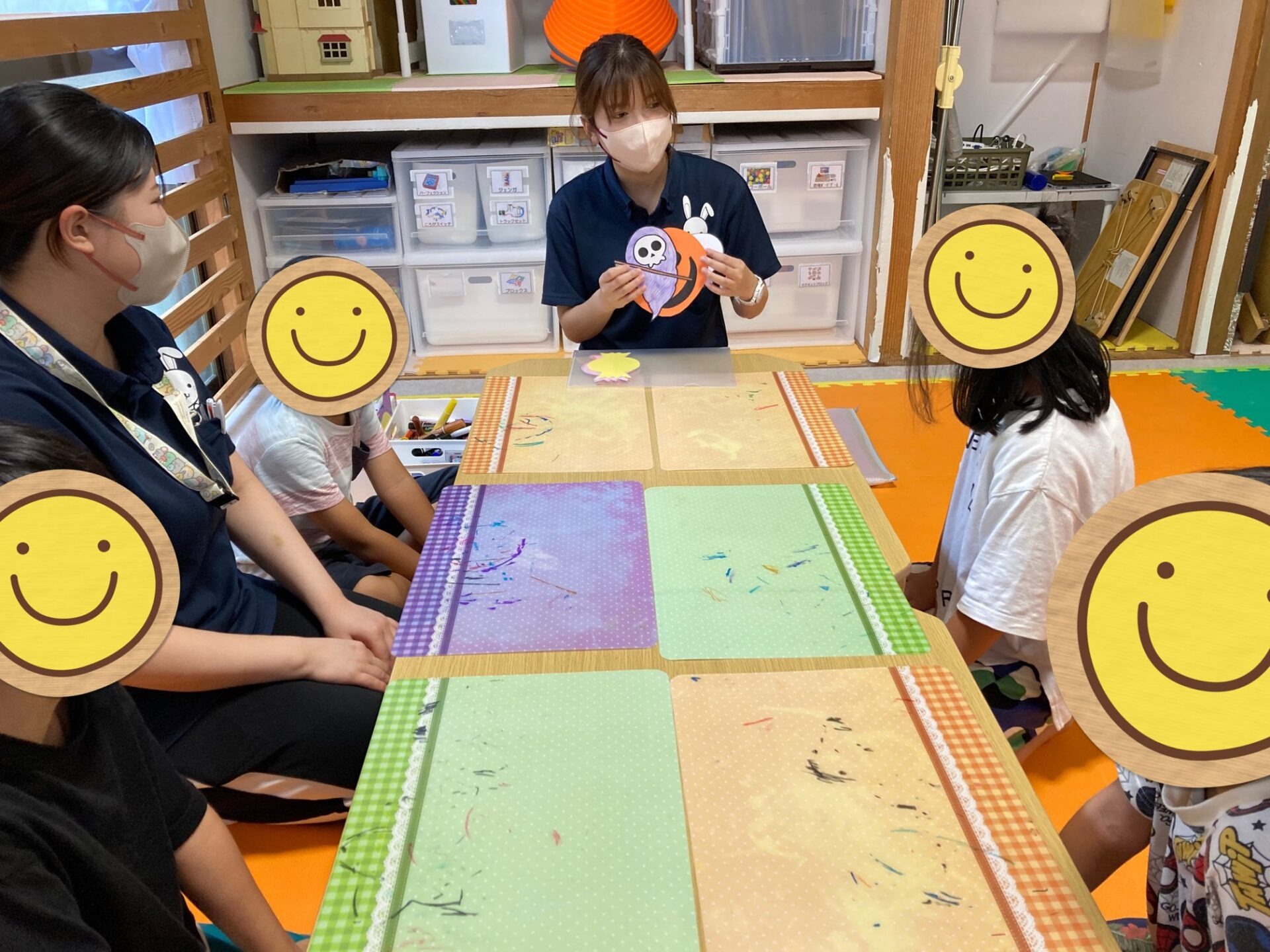 9月30日(土)  10月のカレンダー制作