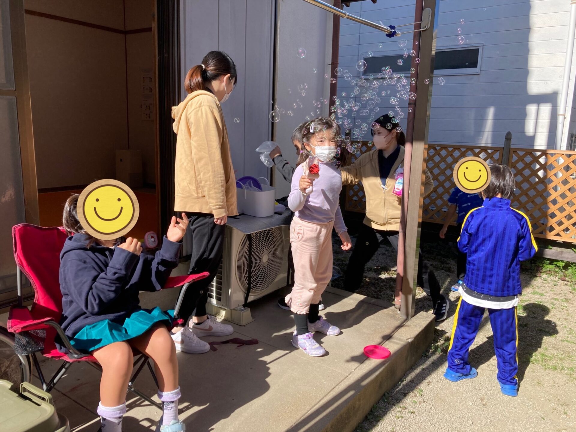 10月21日(土)  シャボン玉