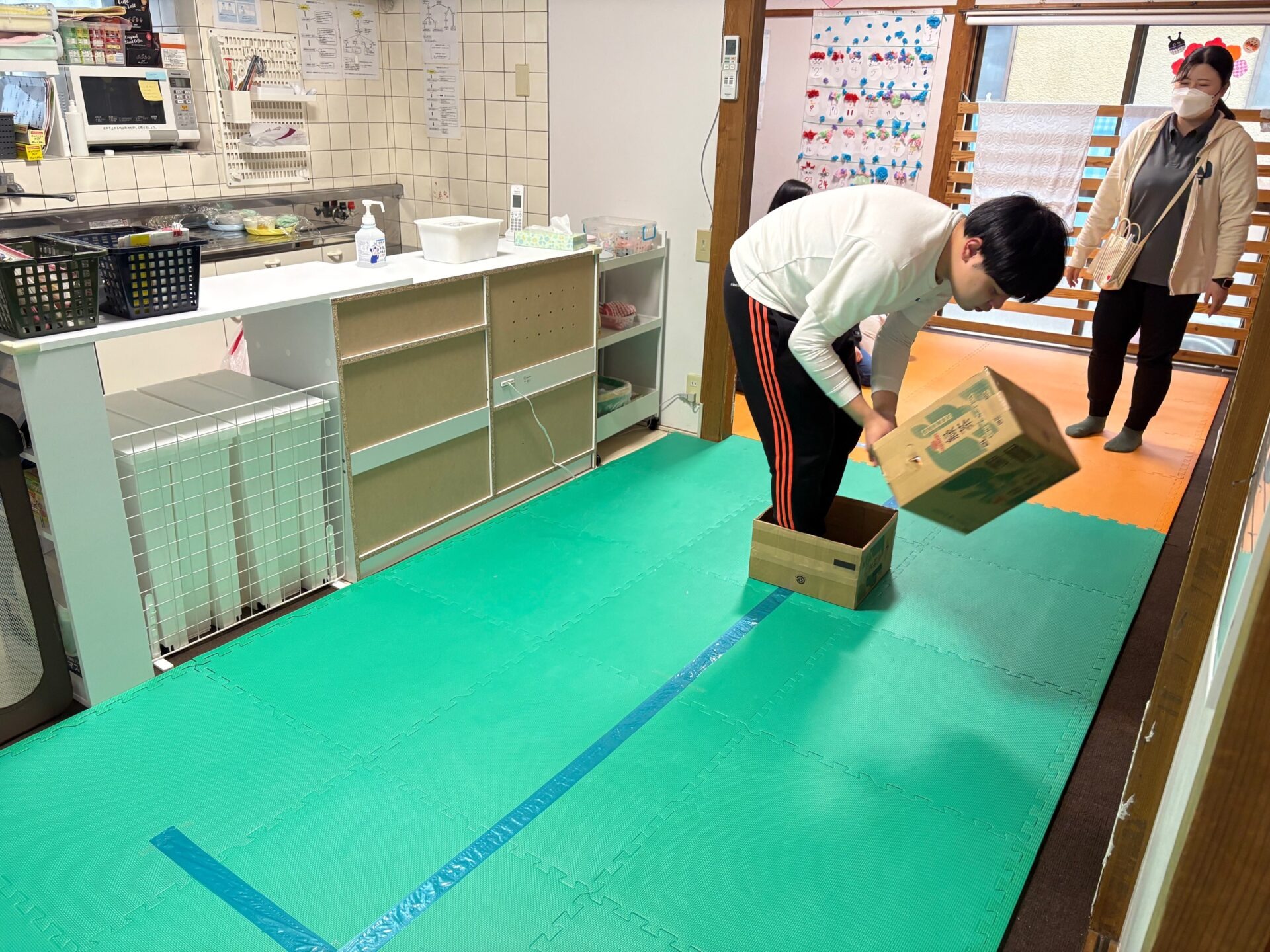 2月27日(木)  箱リレー