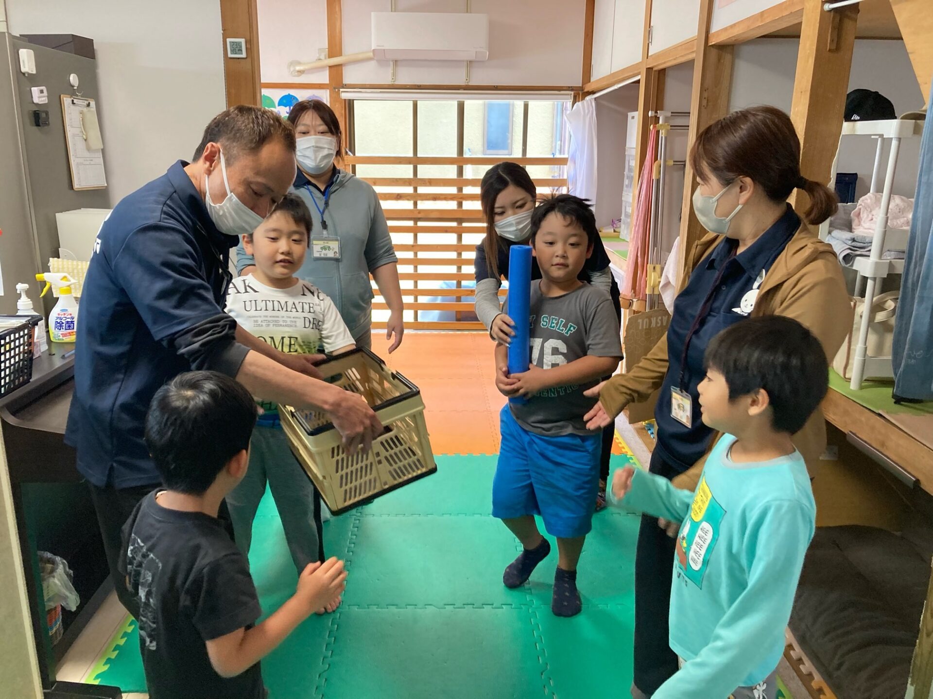 6月3日(月)  たたいて守ってゲーム