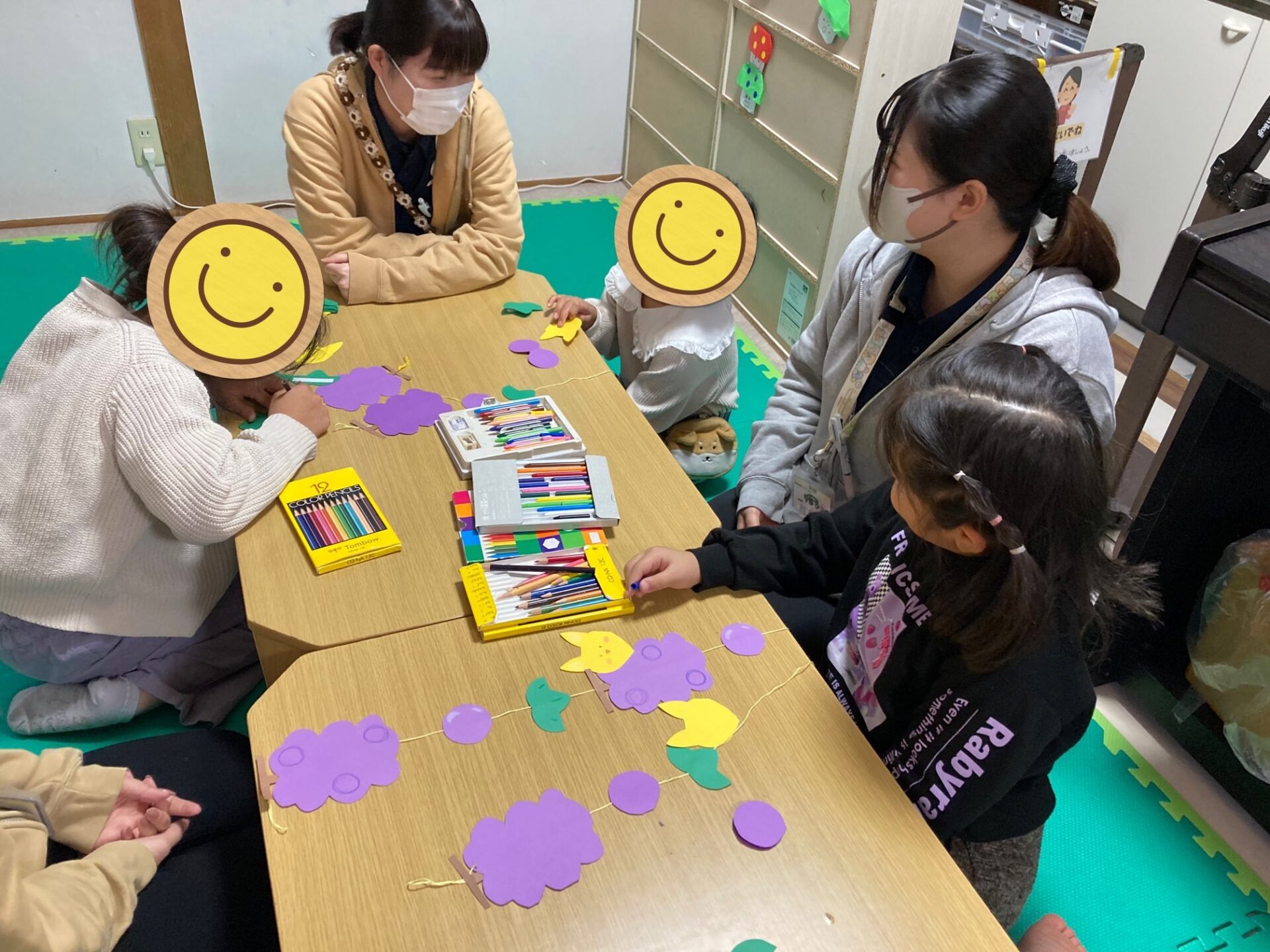 11月17日(金)  ぶどうのガーランド制作