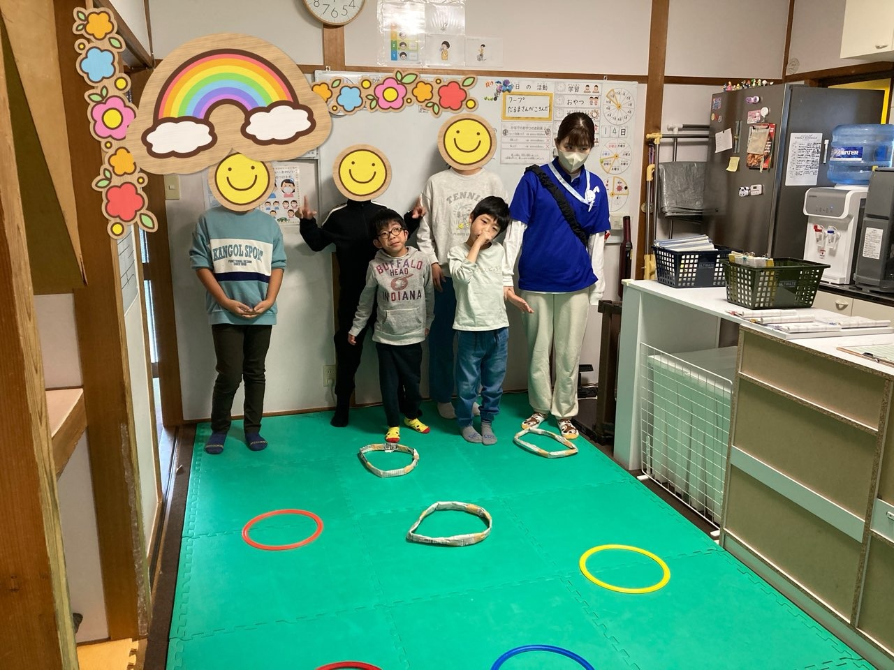 11月14日(金)  フープだるまさんが転んだ