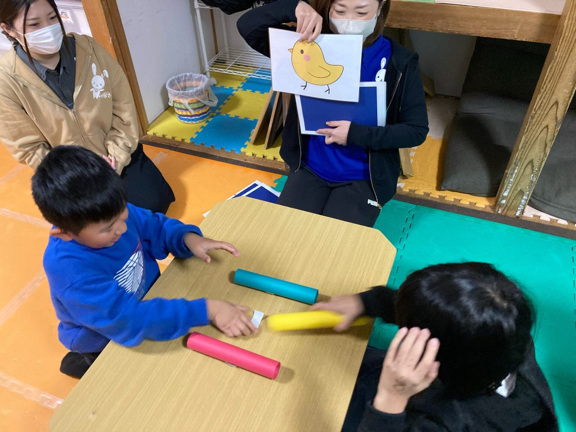 12月4日(木)  色合わせゲーム