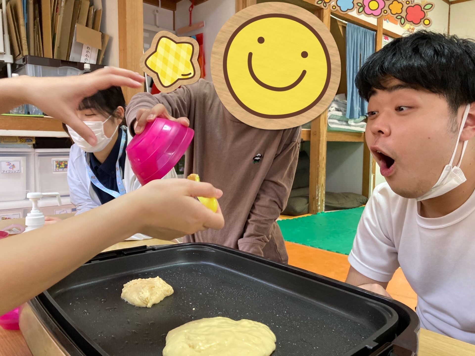 5月11日(木)  ホットケーキ作り