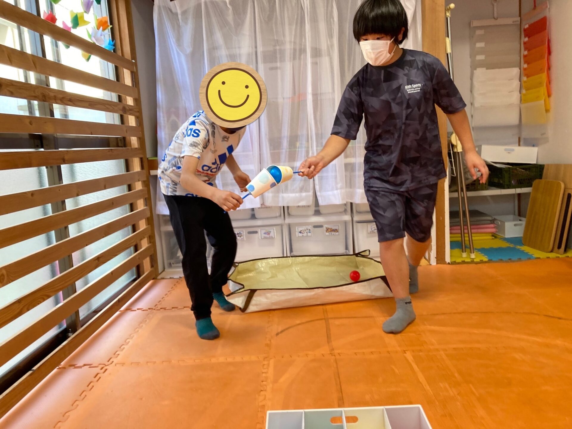 5月17日(水)  ボール色分けゲーム