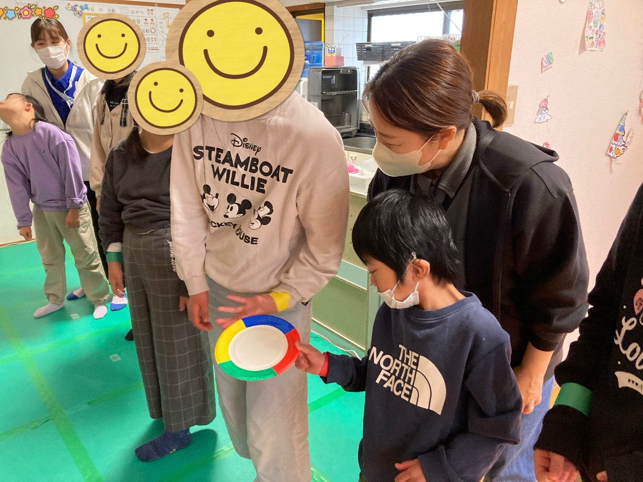 12月22日(月)  紙皿リレー