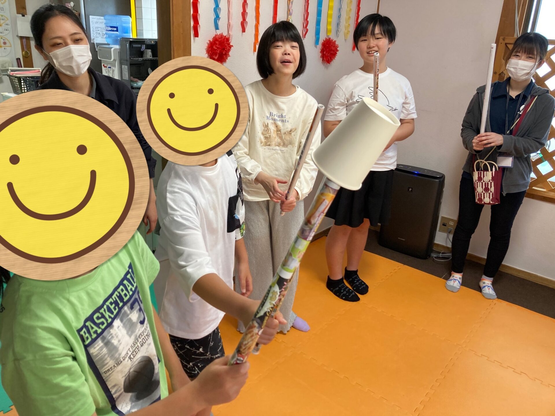 5月12日(月)  コップパスリレー