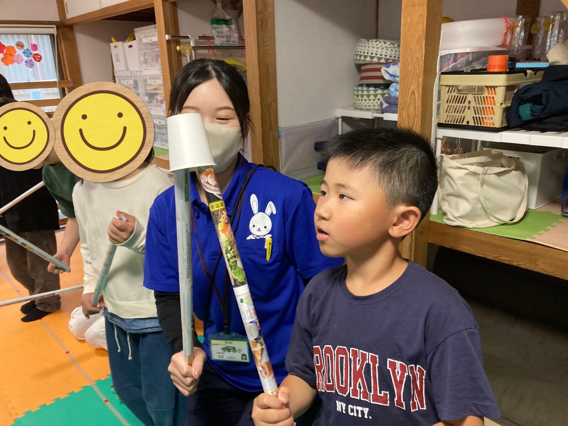 5月22日(木)  コップパスリレー