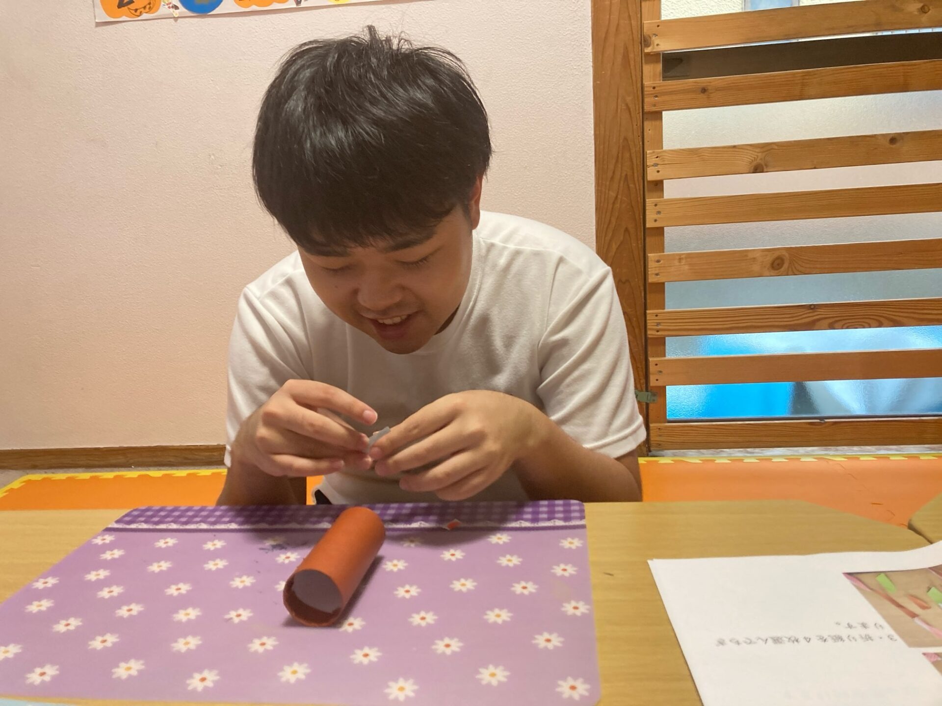 10月8日(火)  みのむし制作