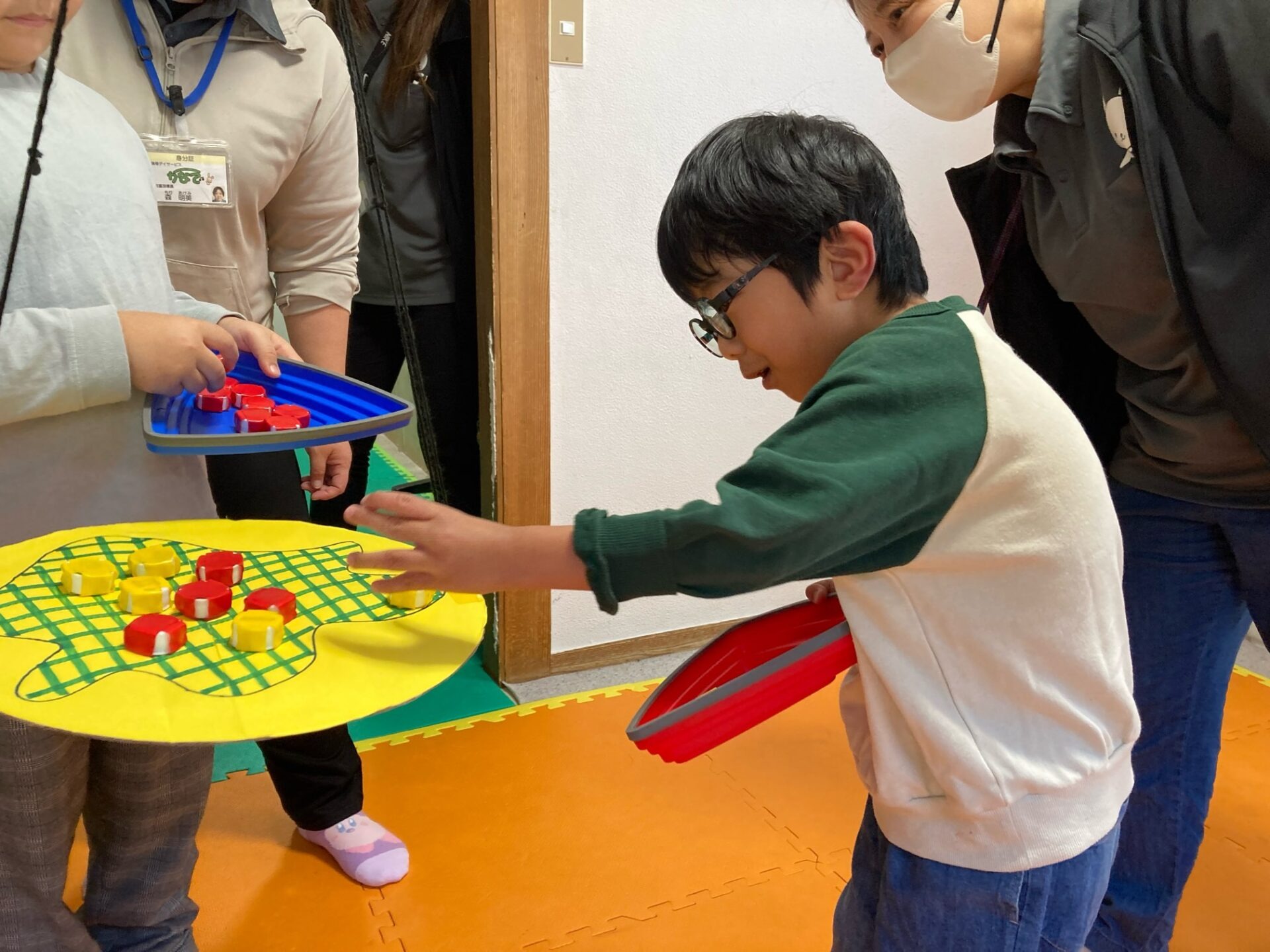 11月7日(木)  キャップのせゲーム