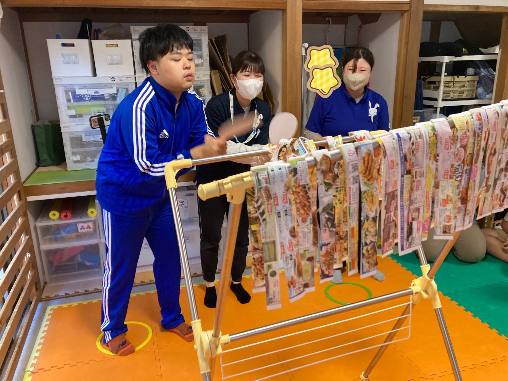 11月12日(火)  チラシ落とし