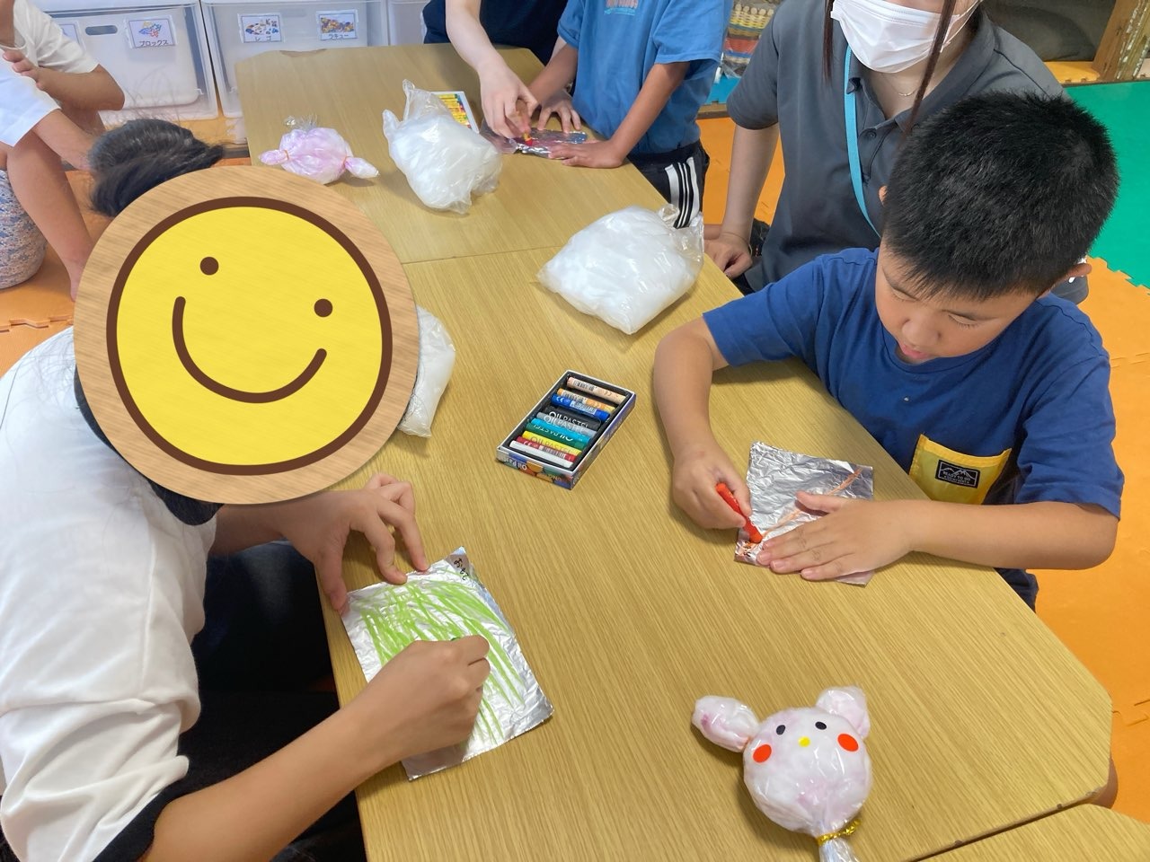 8月28日(木)  わたあめ制作