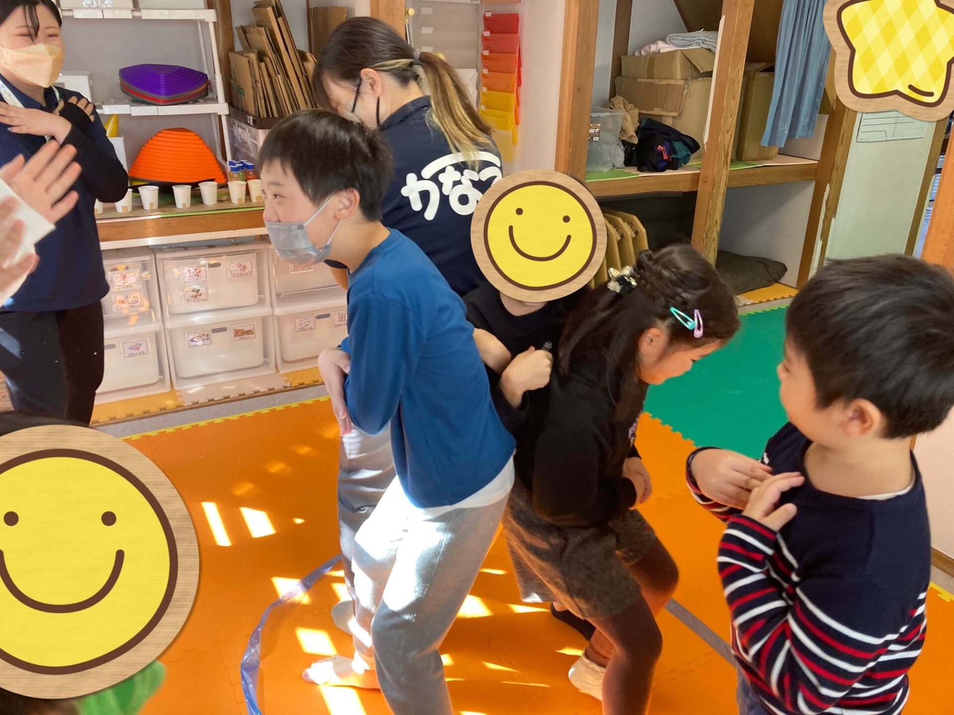 11月3日(金)  おしくらまんじゅう