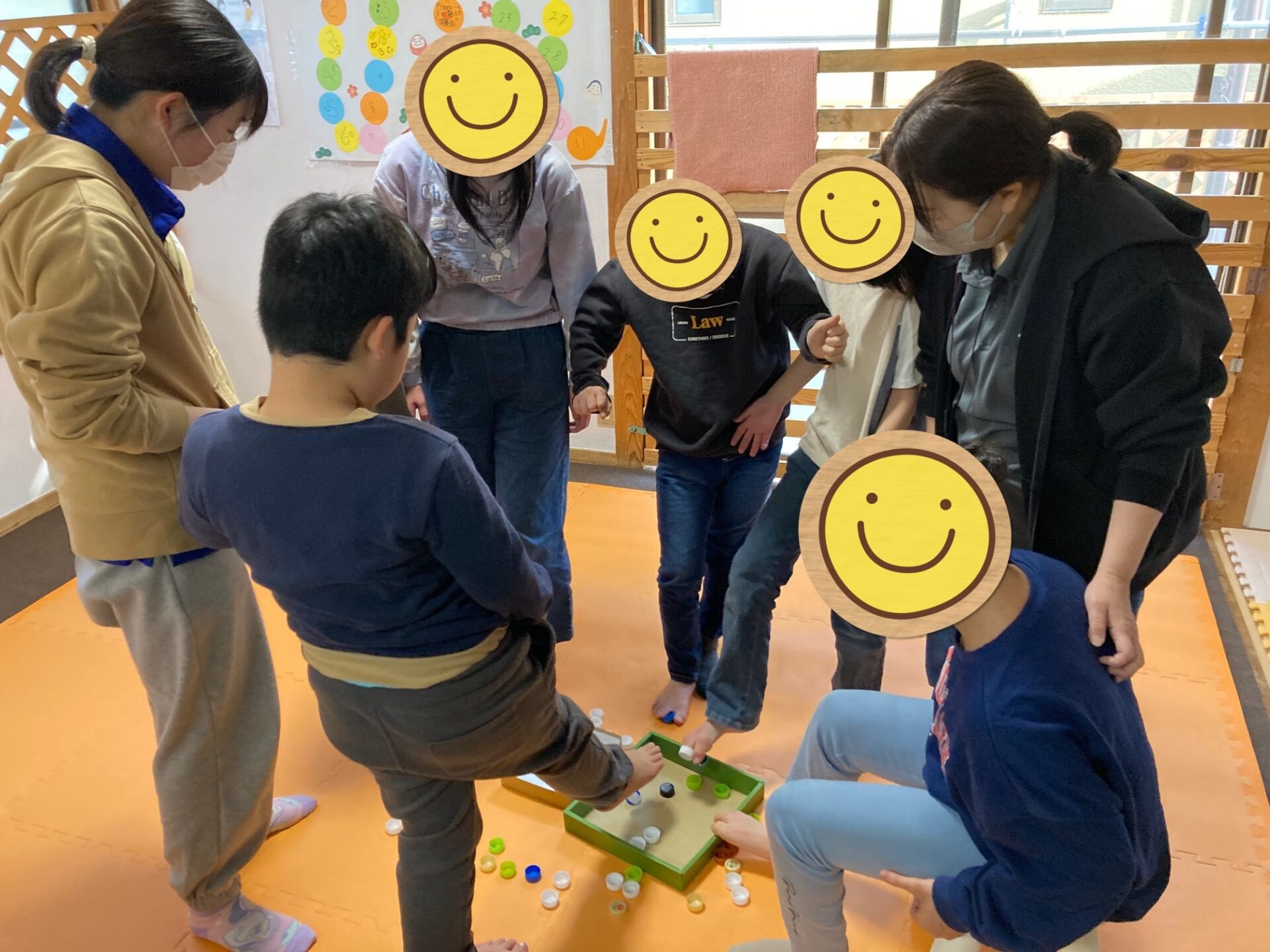 1月31日(金)  キャップ拾いゲーム