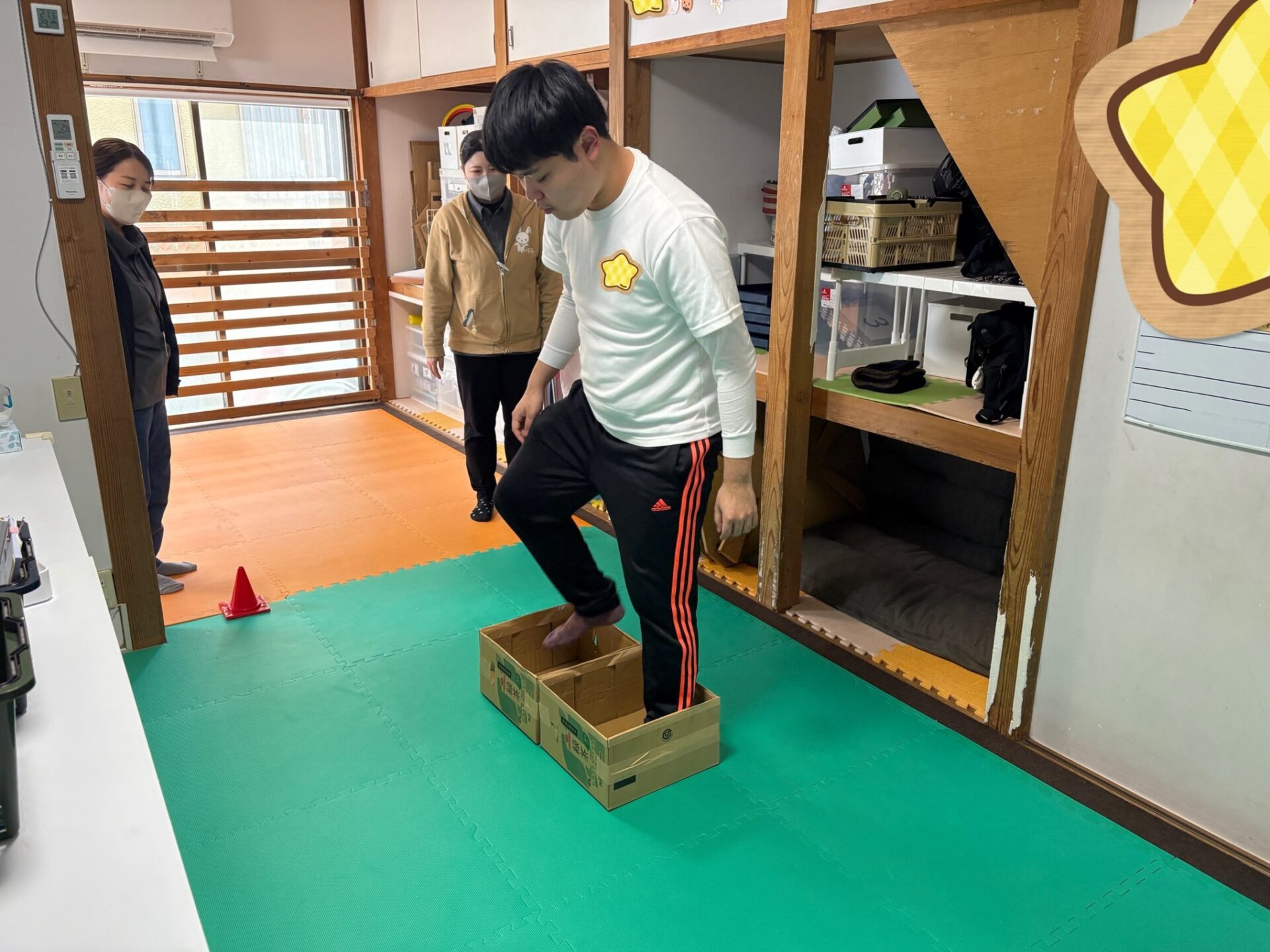 2月4日(火)  箱リレー