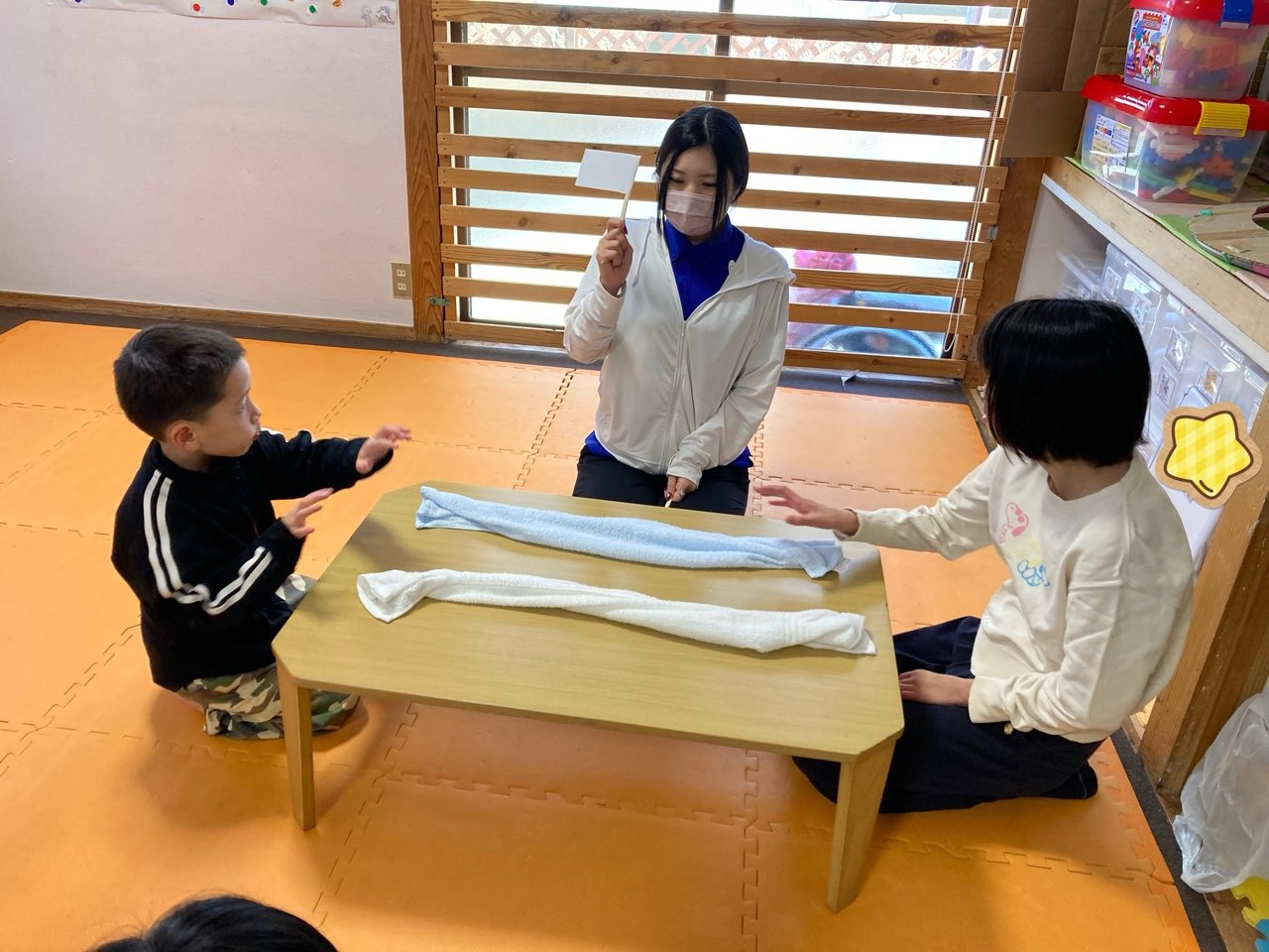 10月29日(水)  タオル取りゲーム