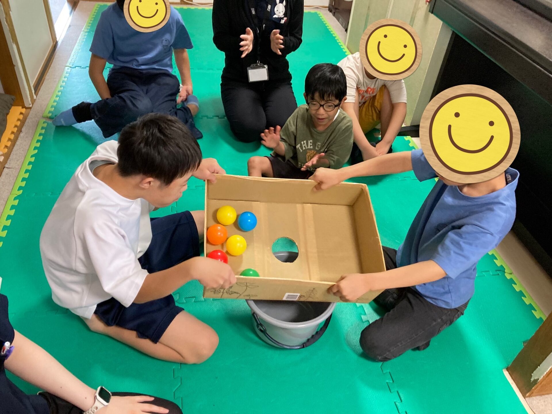 6月21日(金)  ボールを落とせ！