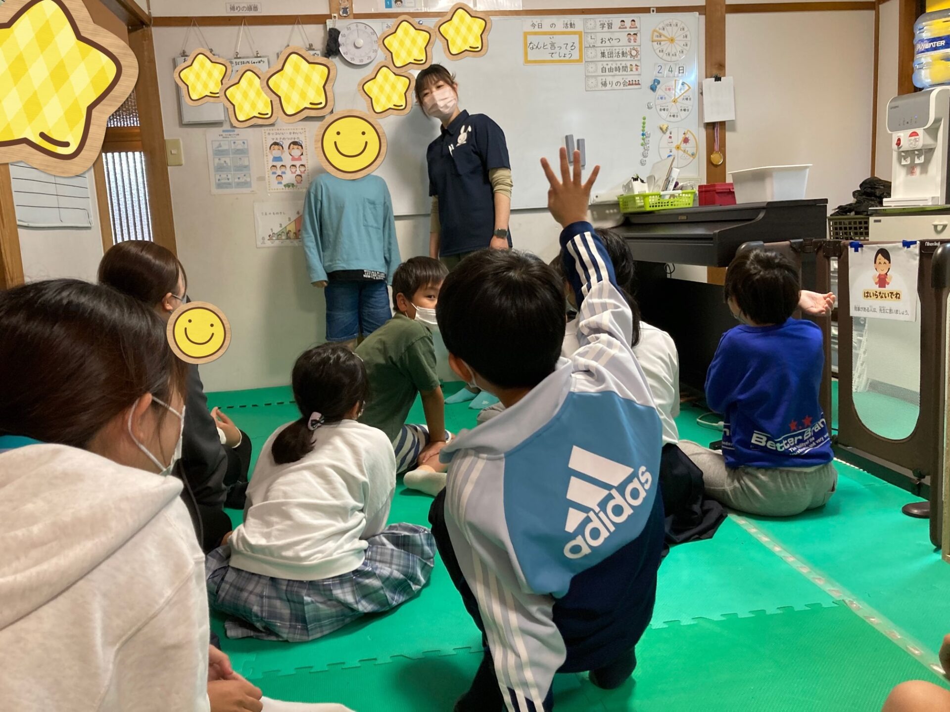 10月24日(月)  なんと言ってるでしょう？