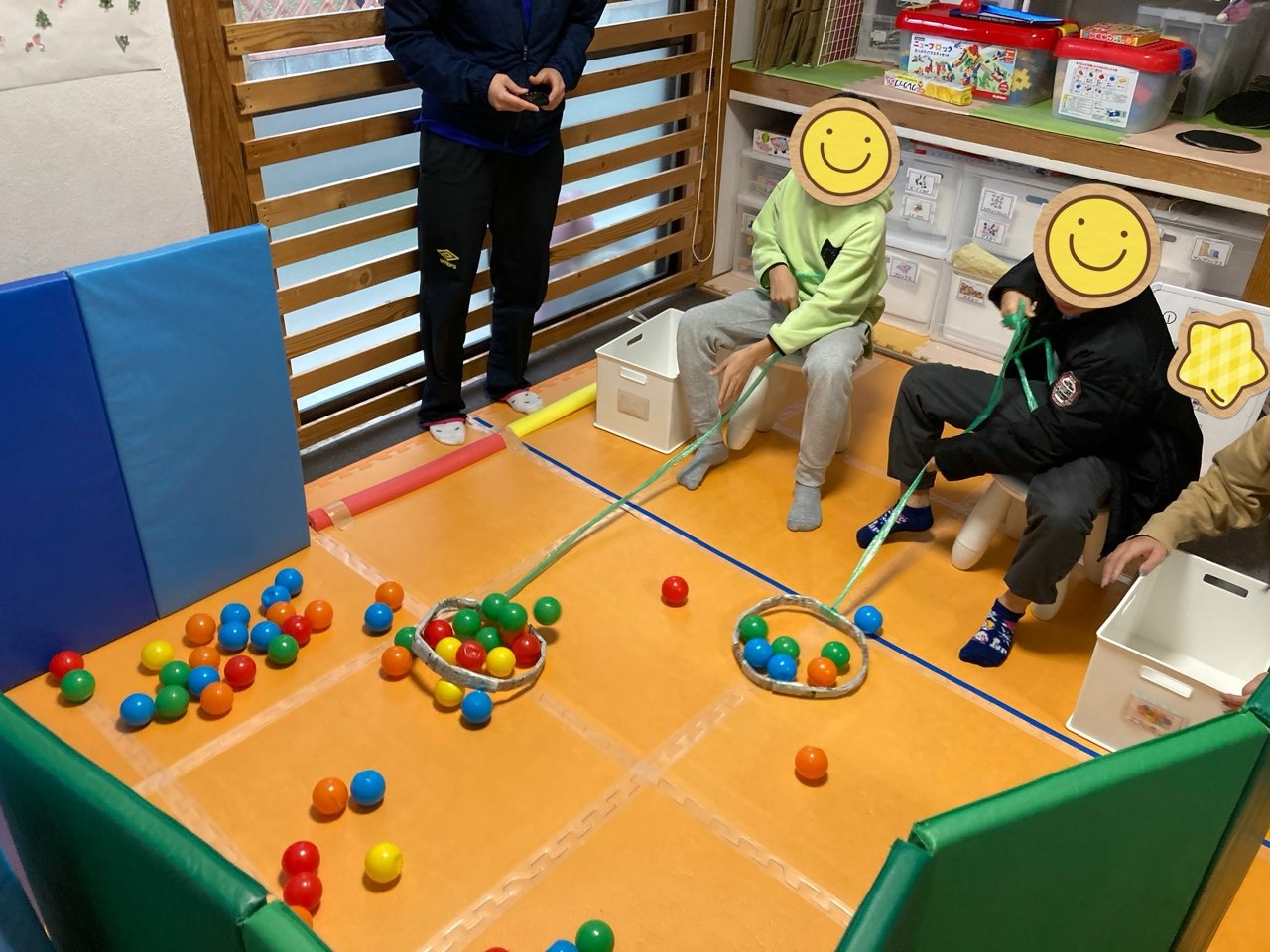 12月8日(月)  投げて捕まえろ！