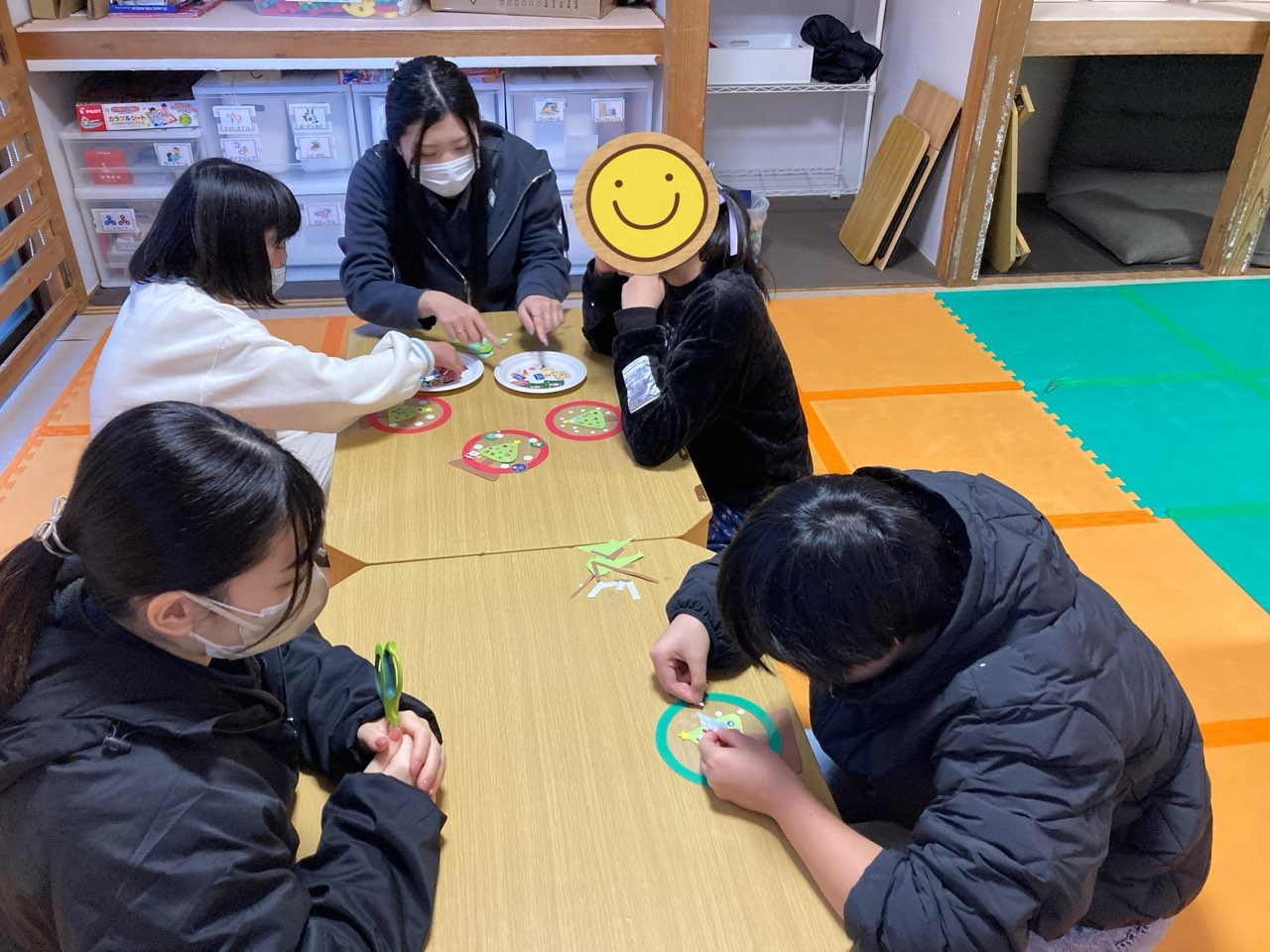 12月15日(月)  クリスマススノードーム制作