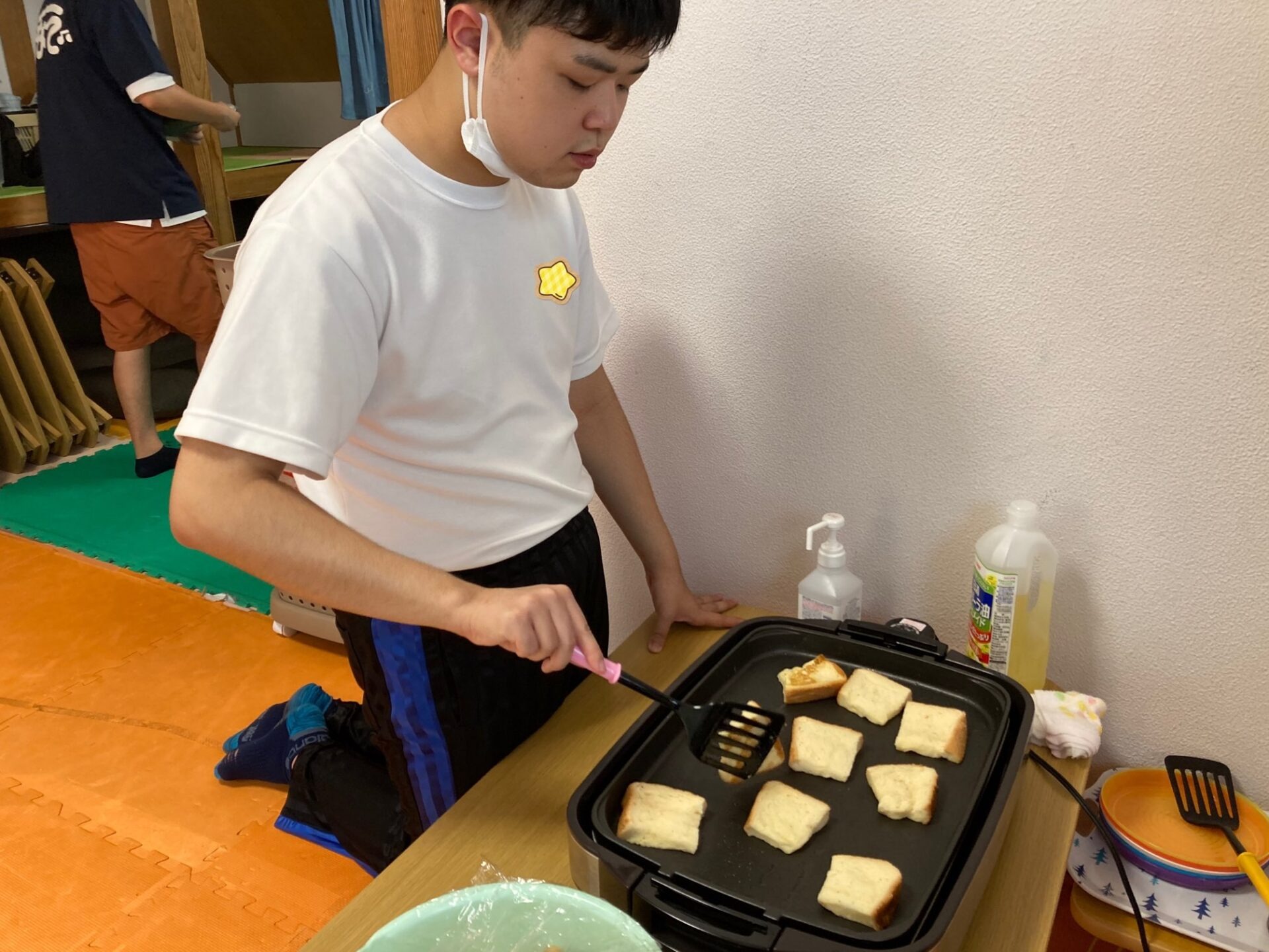 6月14日(水)  フレンチトースト作り