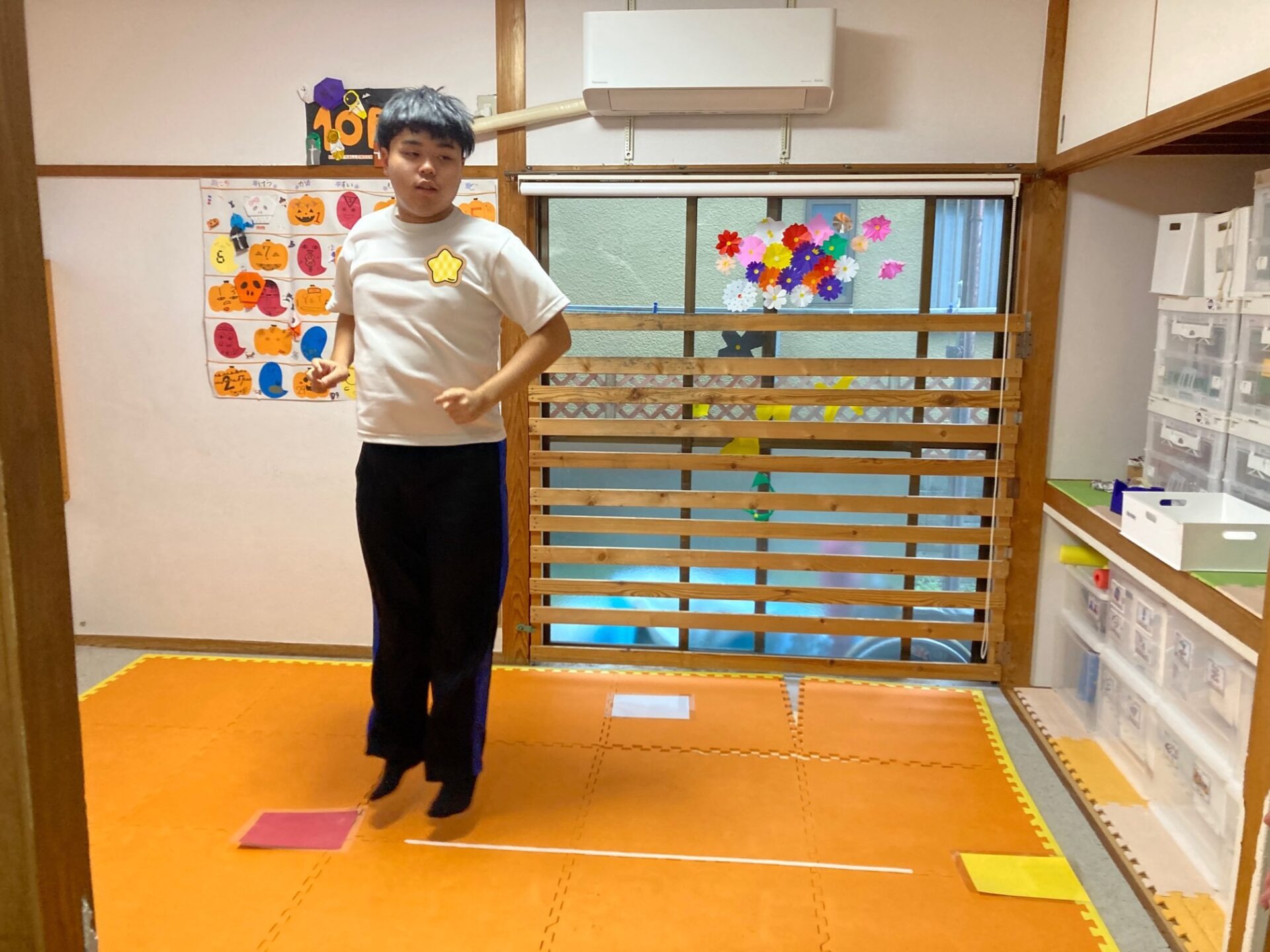 10月2日(水)  そろえてジャンプ