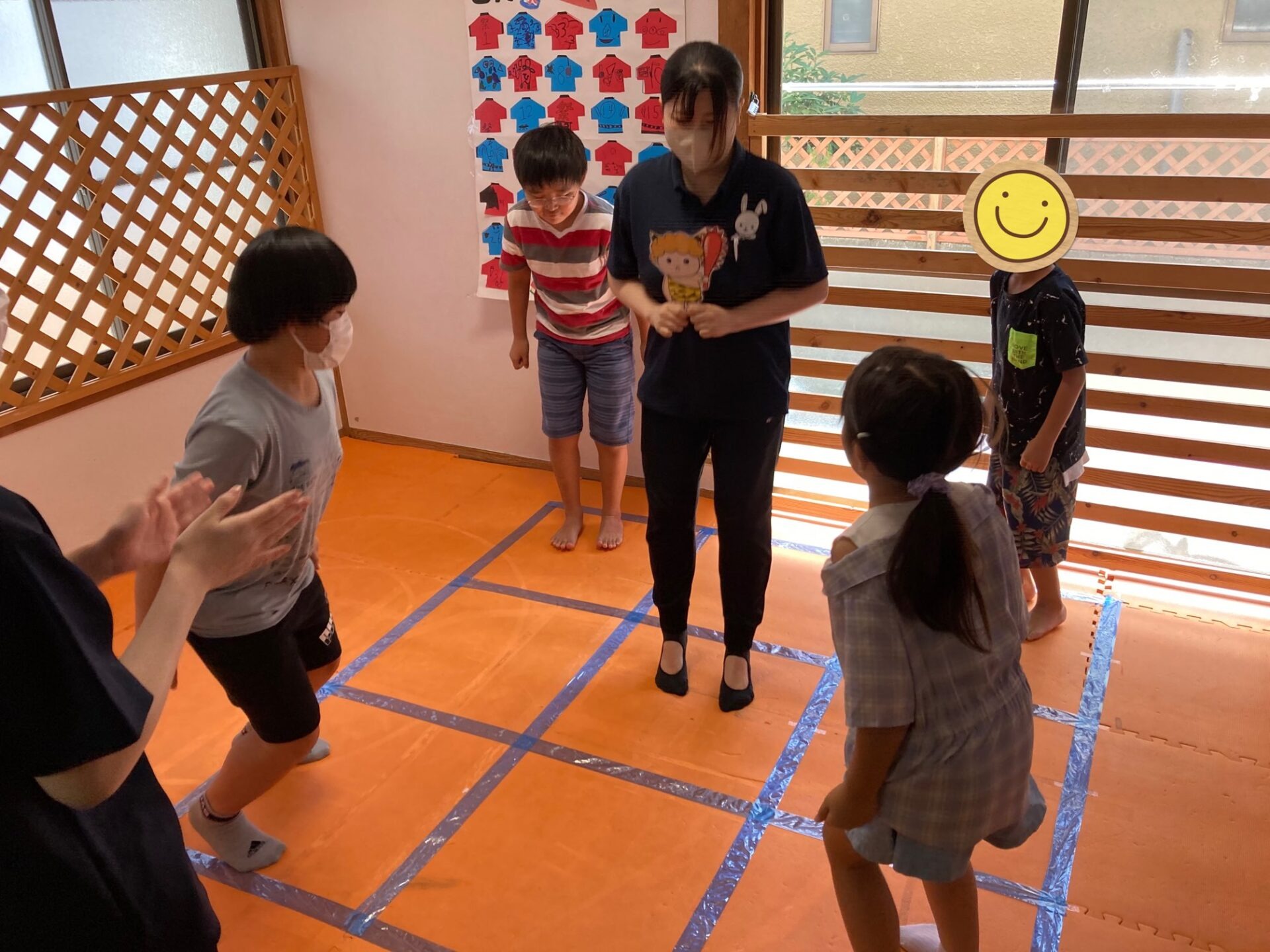 8月11日(金)  9マスおにごっこ