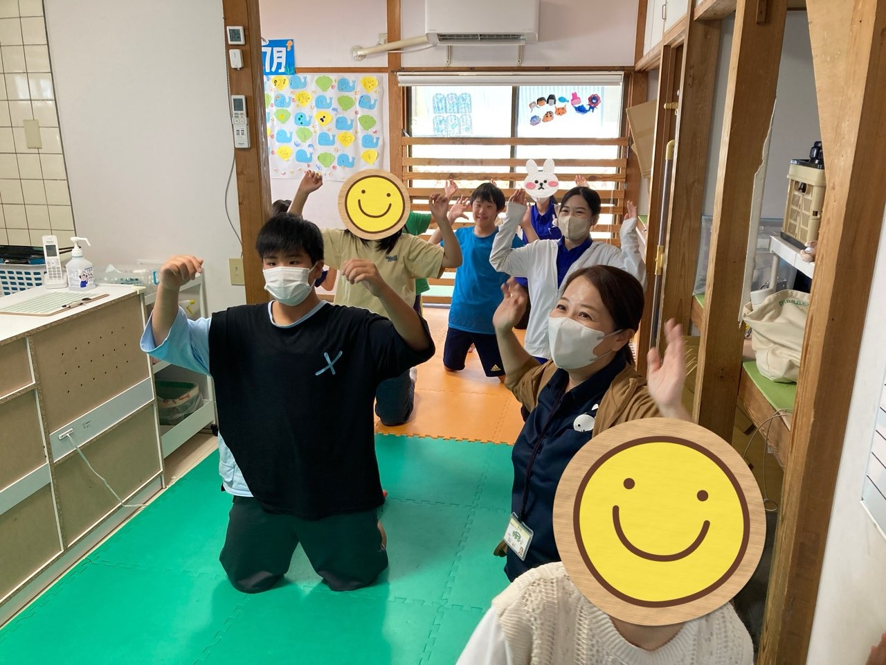 7月23日(水)  ピクトグラムゲーム＆3•4年生野外活動