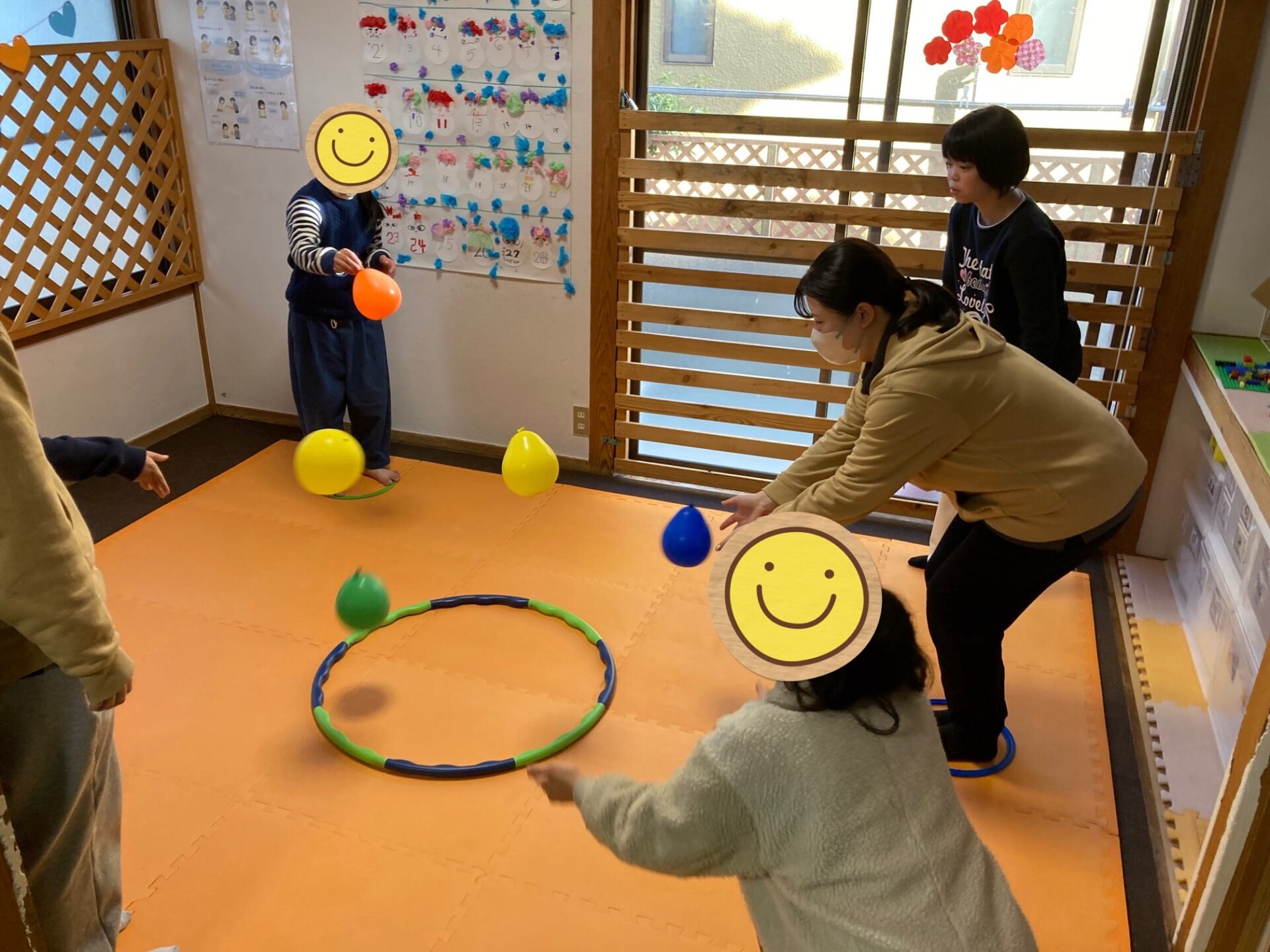 2月13日(木)  風船何個入るかな？