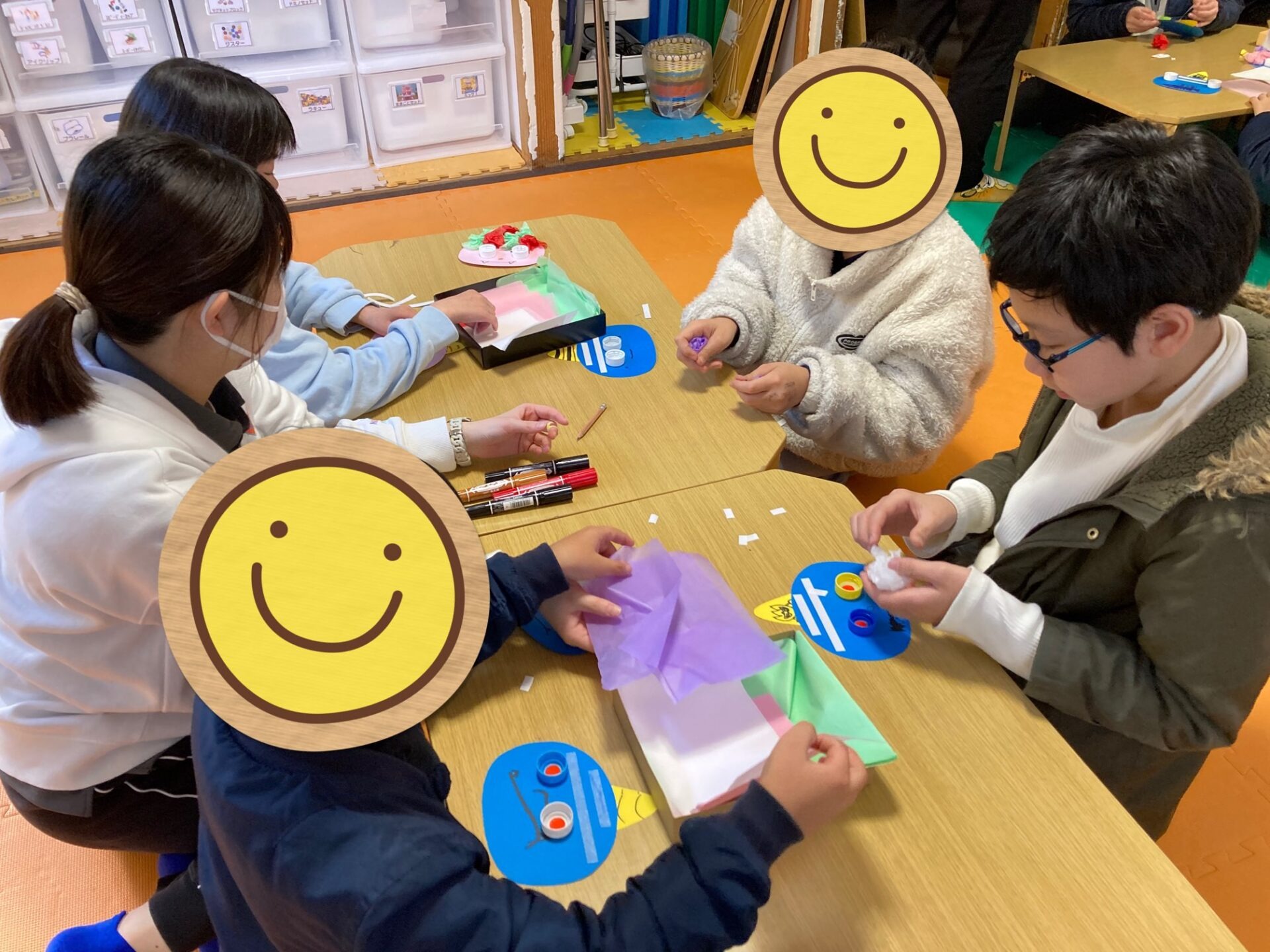 2月20日(木)  鬼の顔制作