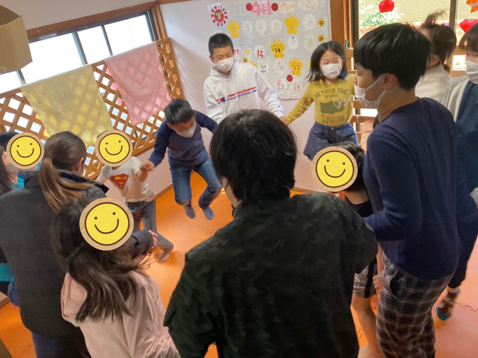 4月1日(金)  避難訓練&あんたがたどこさ