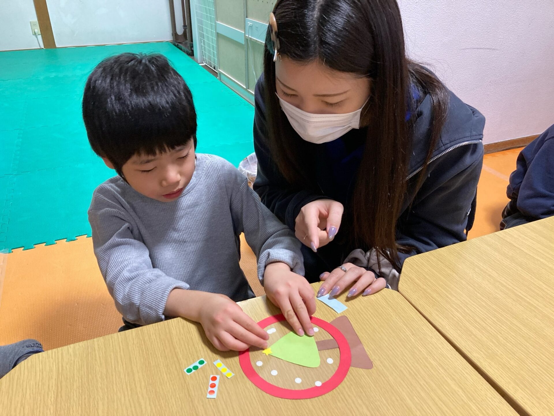 12月5日(金)  クリスマススノードーム制作