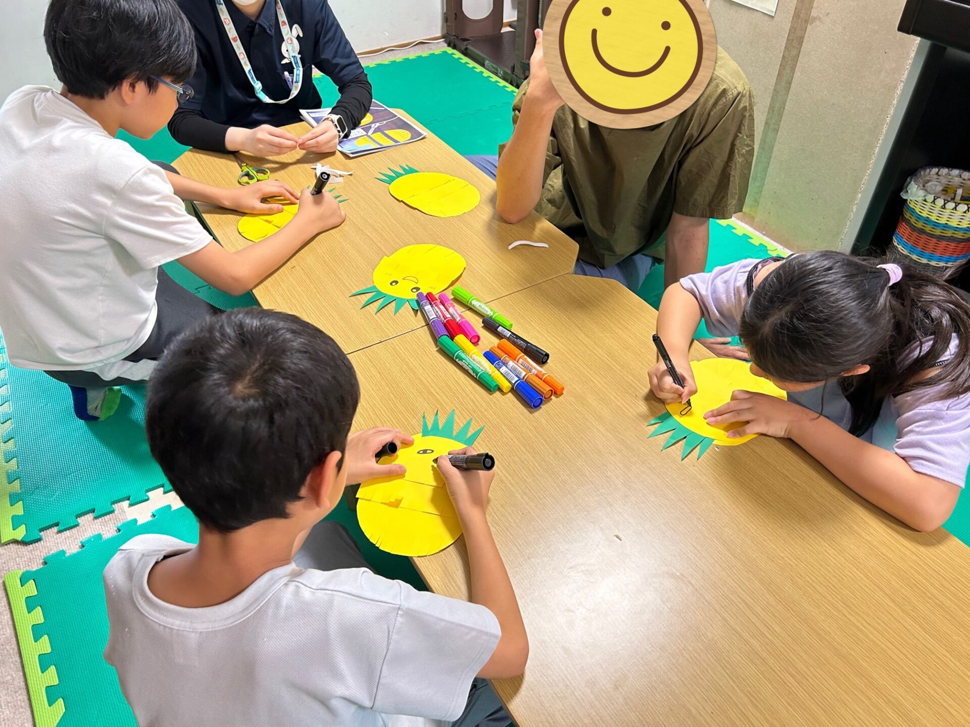 7月18日(木)  パイナップル制作