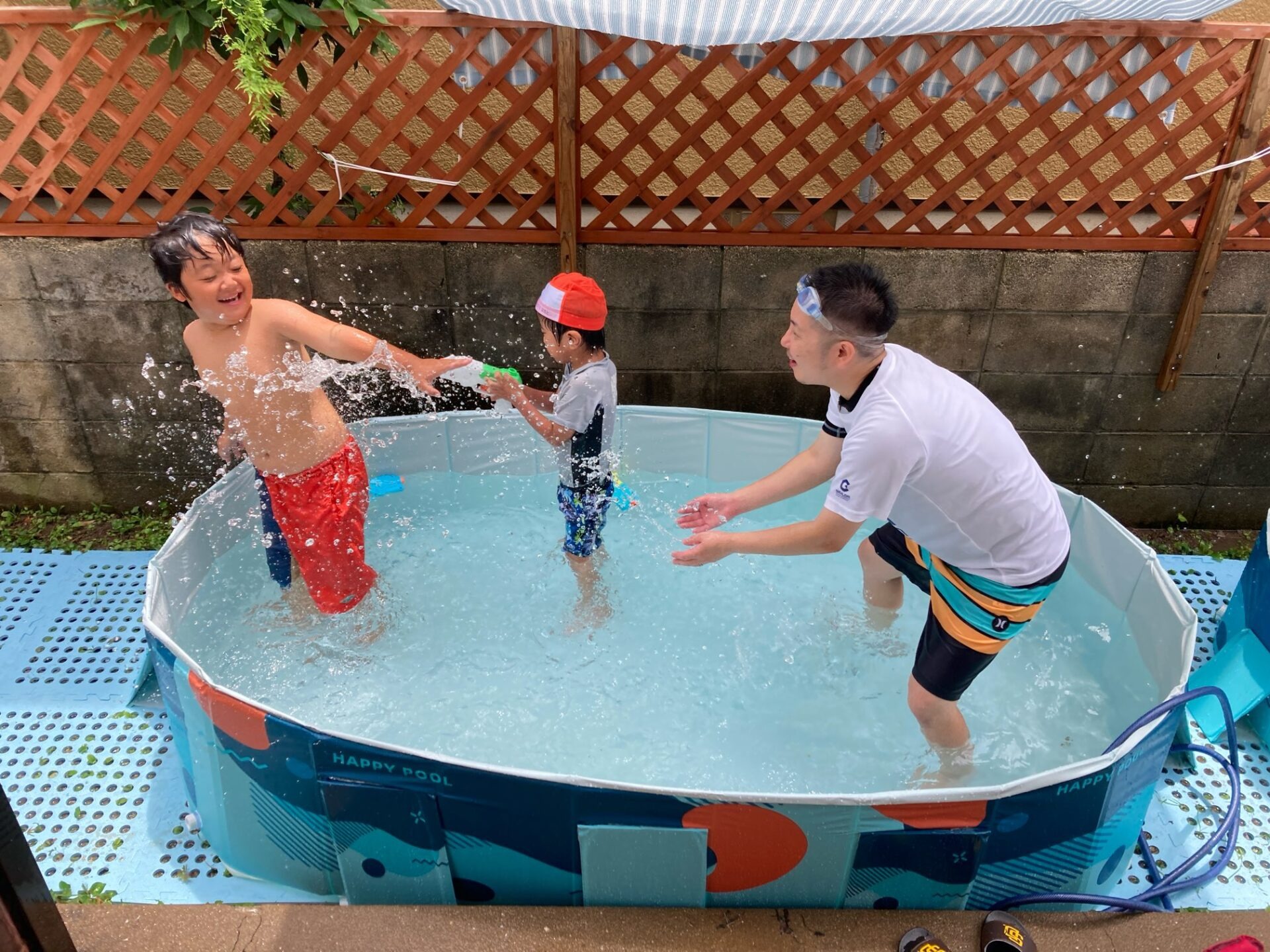 7月24日(水)  水遊び