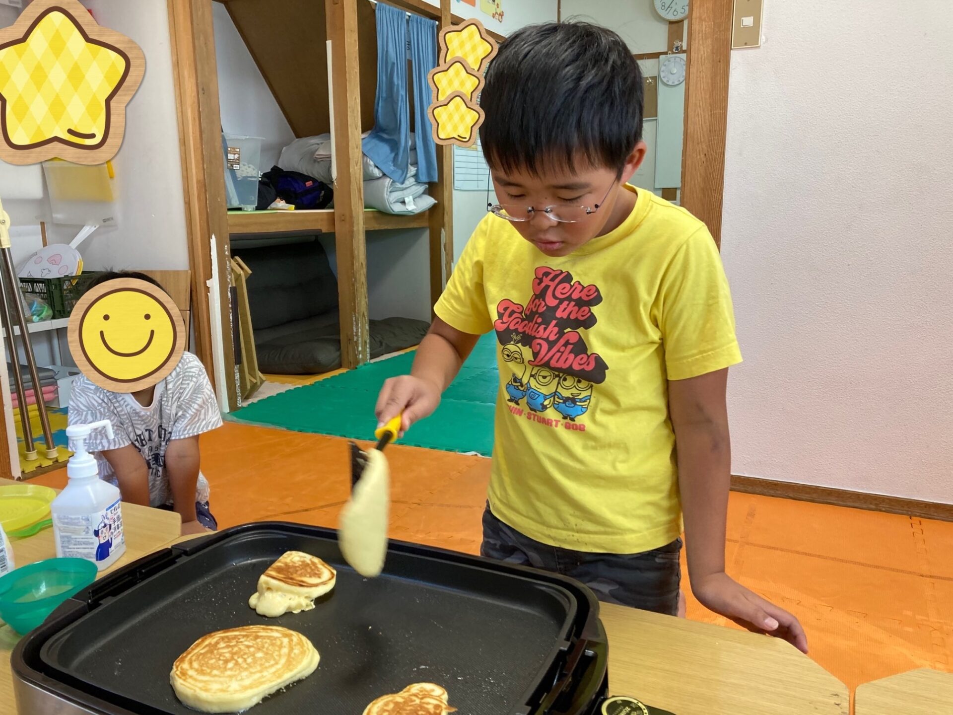 5月20日(土)  ホットケーキ作り