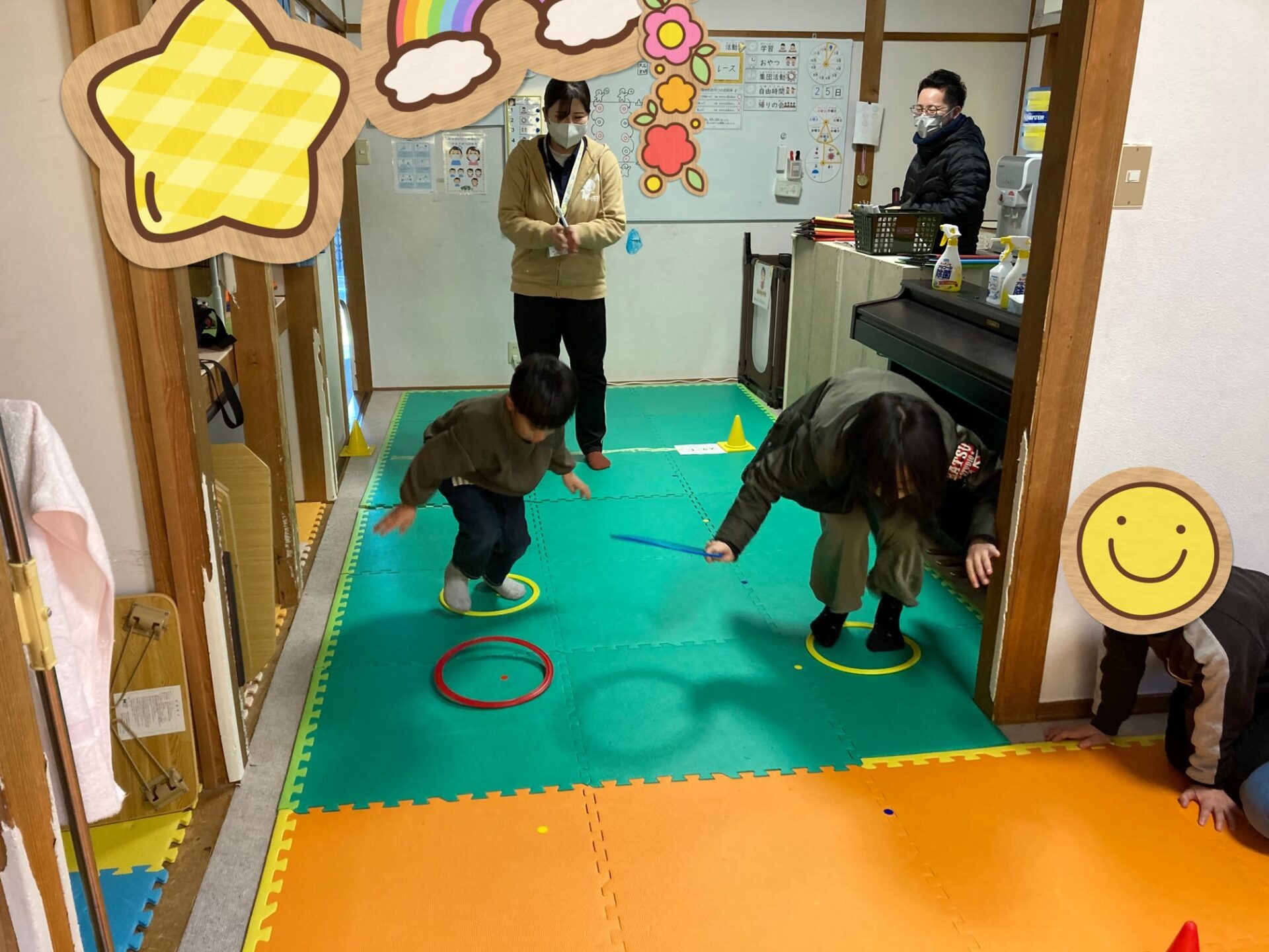 1月25日(木)  輪っかレース