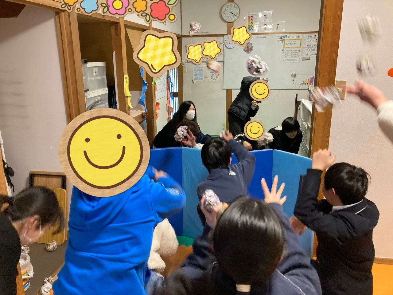 1月26日(月)  新聞紙合戦